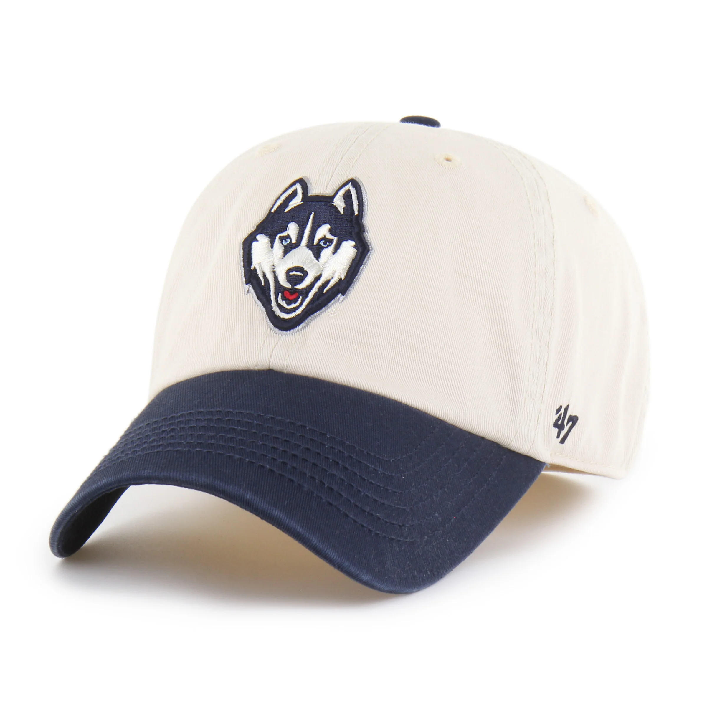 CONNECTICUT HUSKIES UCONN DOG TWO TONE CLASSIC '47 FRANCHISE