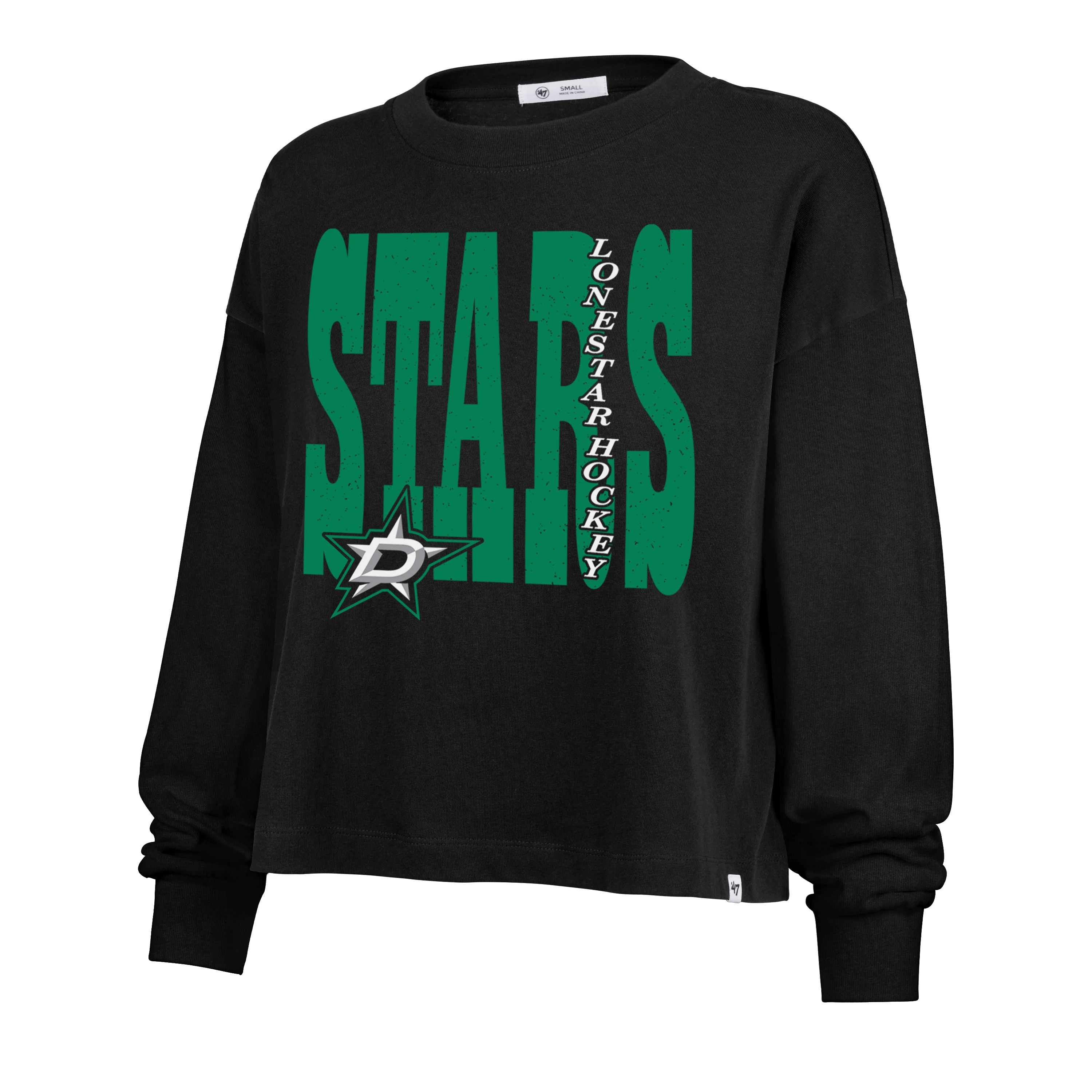 DALLAS STARS BOLD STACK '47 SYDNEY LONG SLEEVE TEE WOMENS
