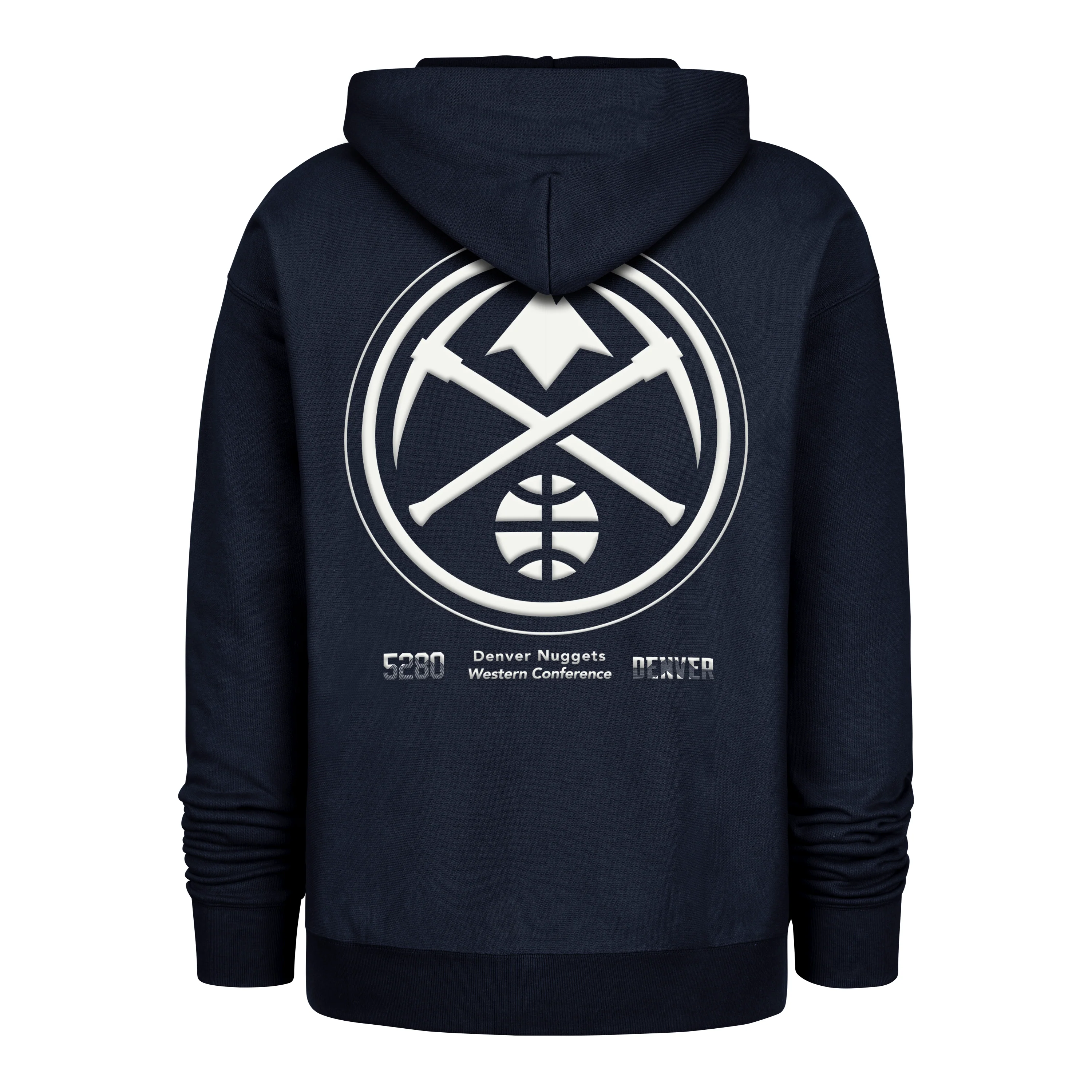 DENVER NUGGETS CITY EDITION DOUBLE CROSSOVER '47 FOUNDATION HOOD - Image 2