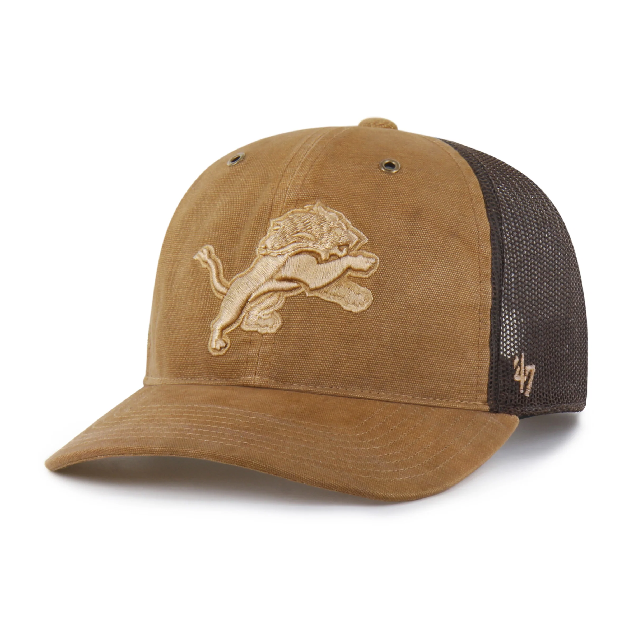 DETROIT LIONS CARHARTT DYED '47 TRUCKER RF RELAXED FIT - Image 4