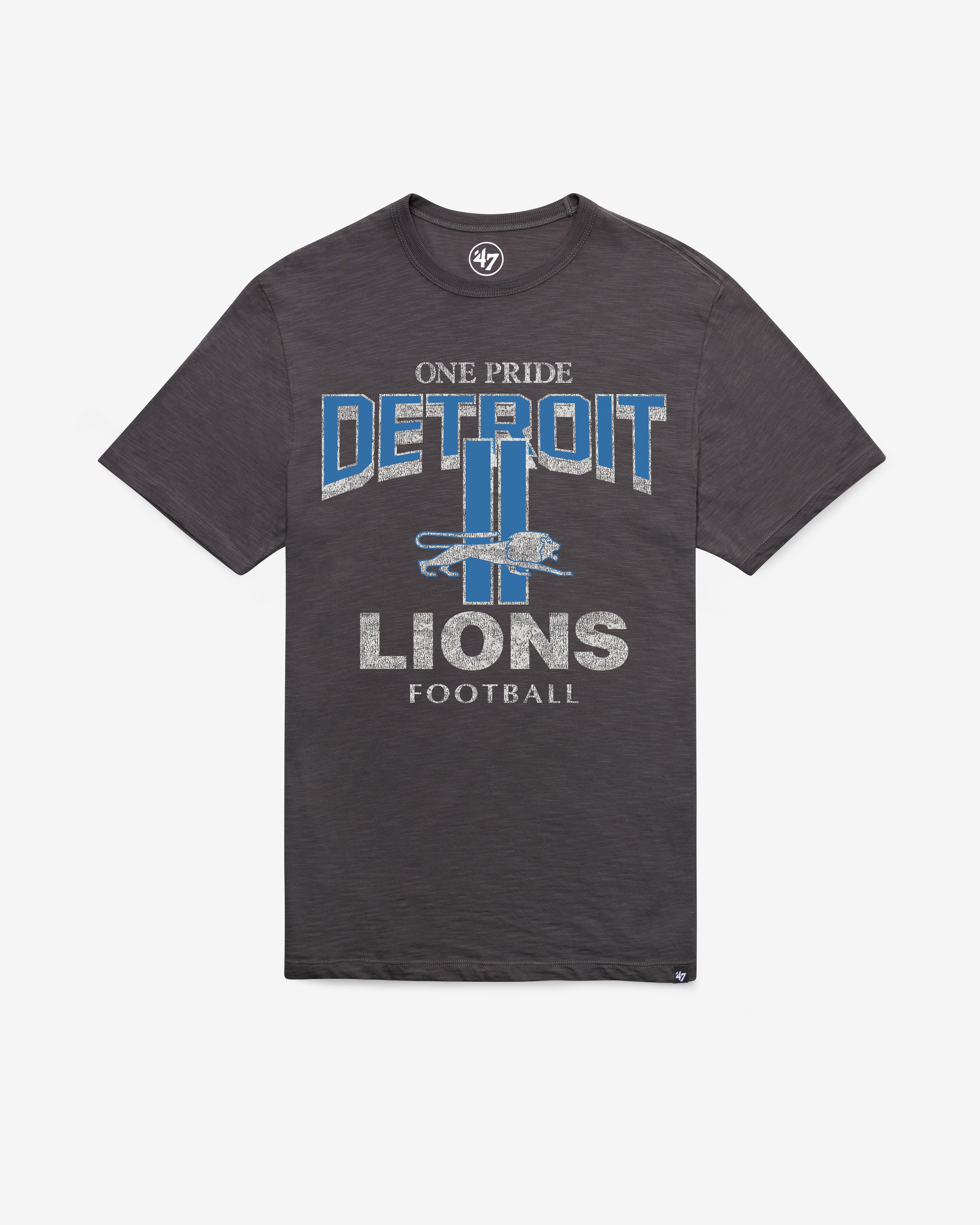 DETROIT LIONS HISTORIC HEAD ON '47 SCRUM TEE