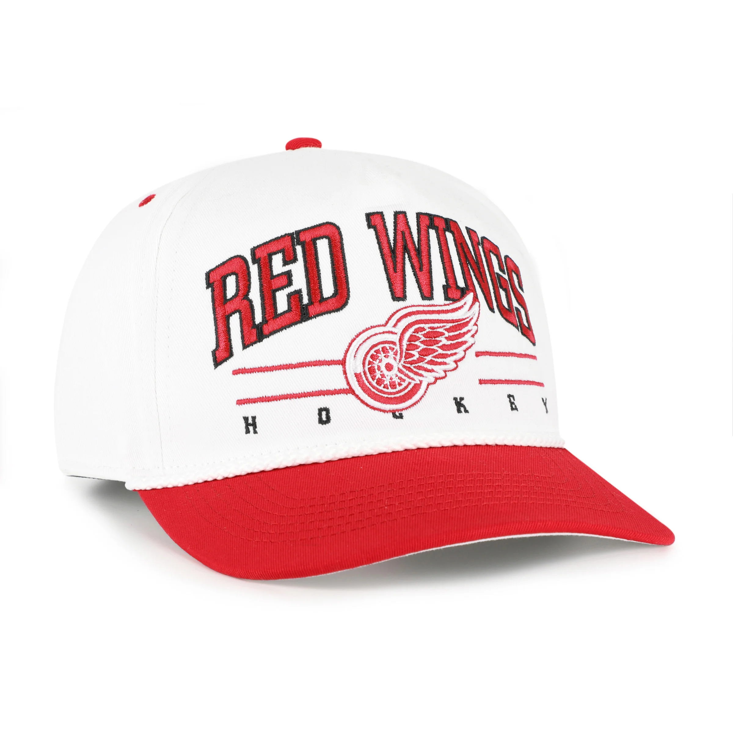 DETROIT RED WINGS ROSCOE ROPE TWO TONE '47 HITCH - Image 4