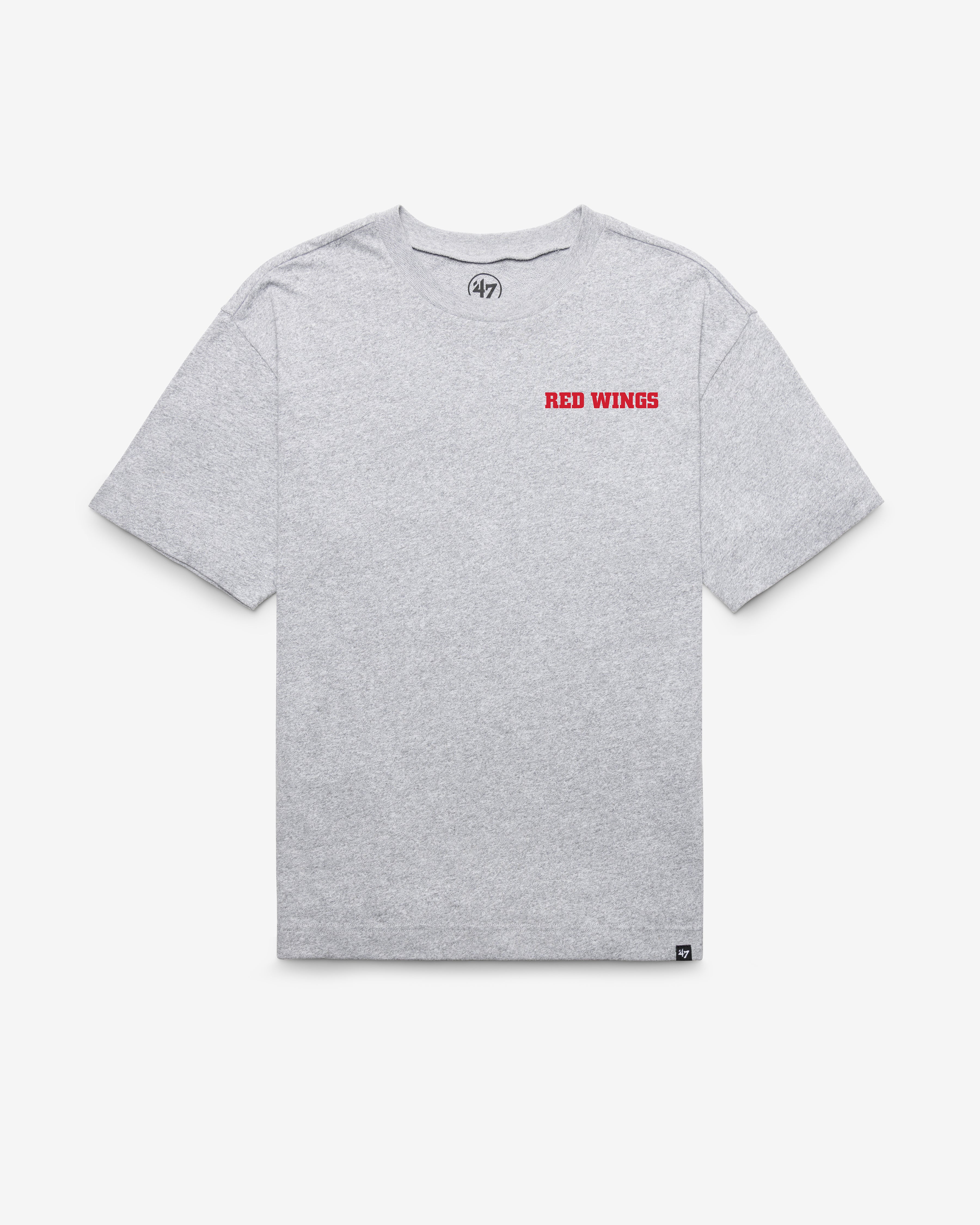 DETROIT RED WINGS VINTAGE HISTORY '47 LOCK FOUNDATION TEE - Image 2