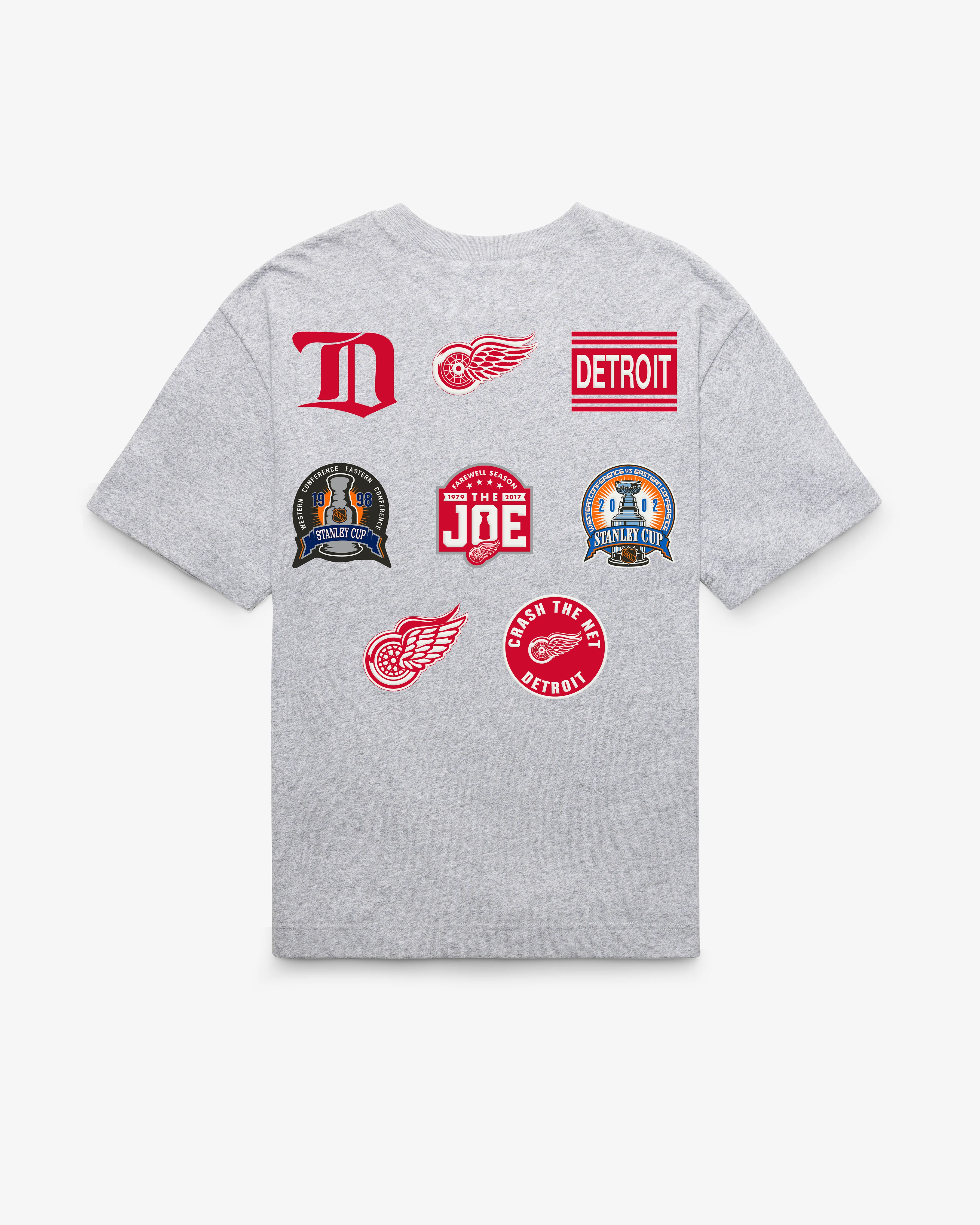 DETROIT RED WINGS VINTAGE HISTORY '47 LOCK FOUNDATION TEE - Image 3