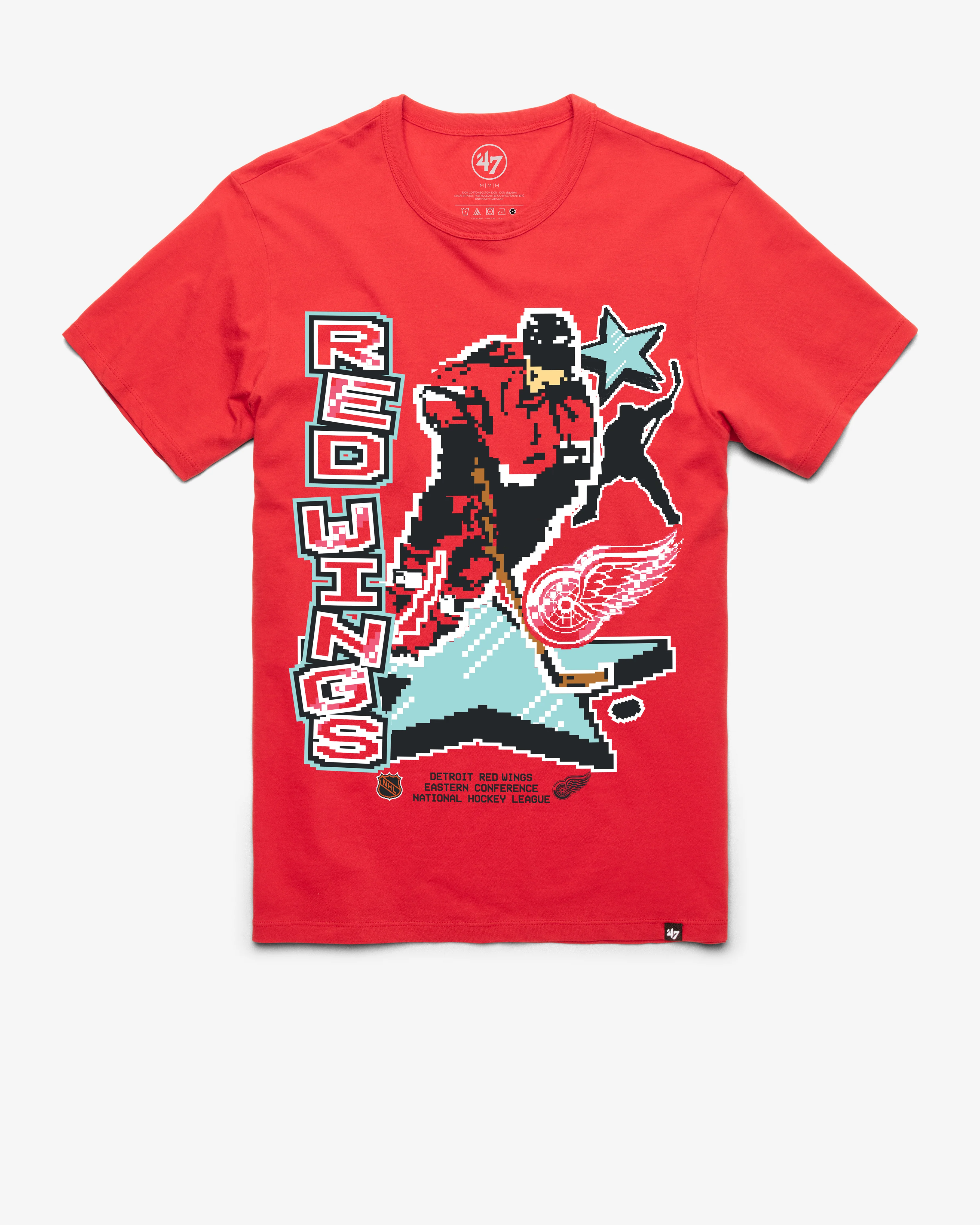 DETROIT RED WINGS VINTAGE LAMP LIGHTER '47 FRANKLIN TEE