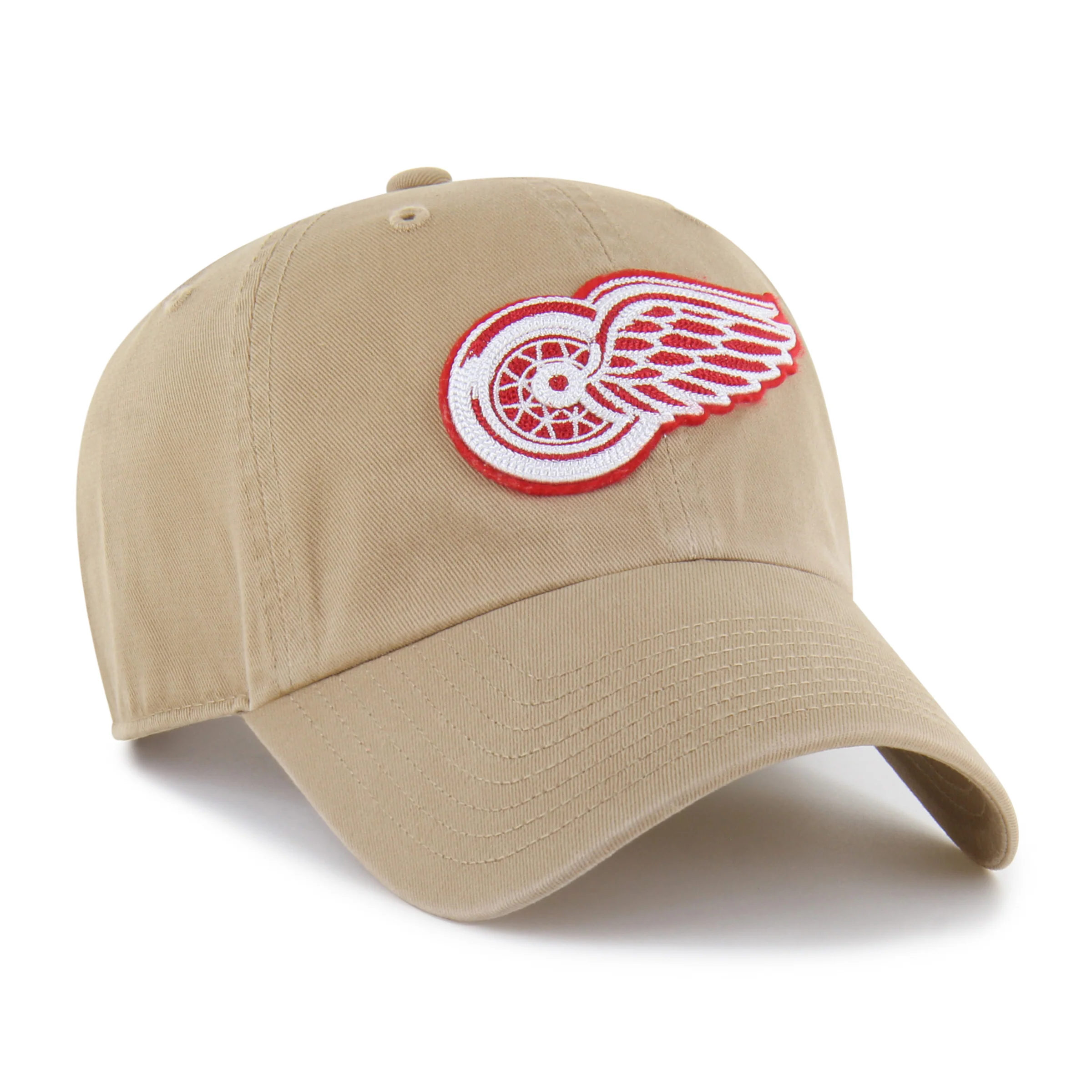 DETROIT RED WINGS VINTAGE SMALL BACK SHIELD '47 CLEAN UP - Image 3