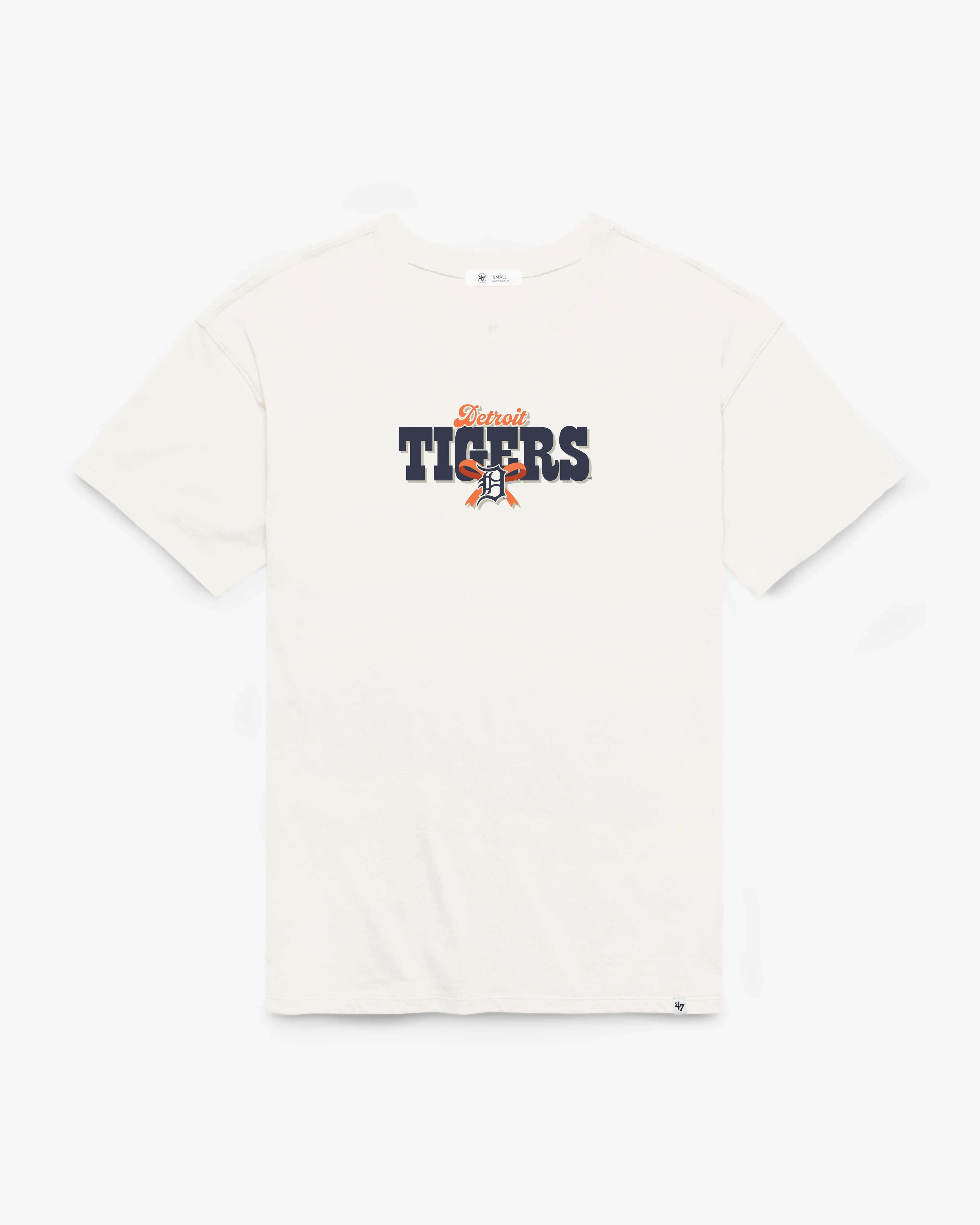 DETROIT TIGERS BOW AND BANNER BACKER '47 SADIE TEE WOMENS - Image 2