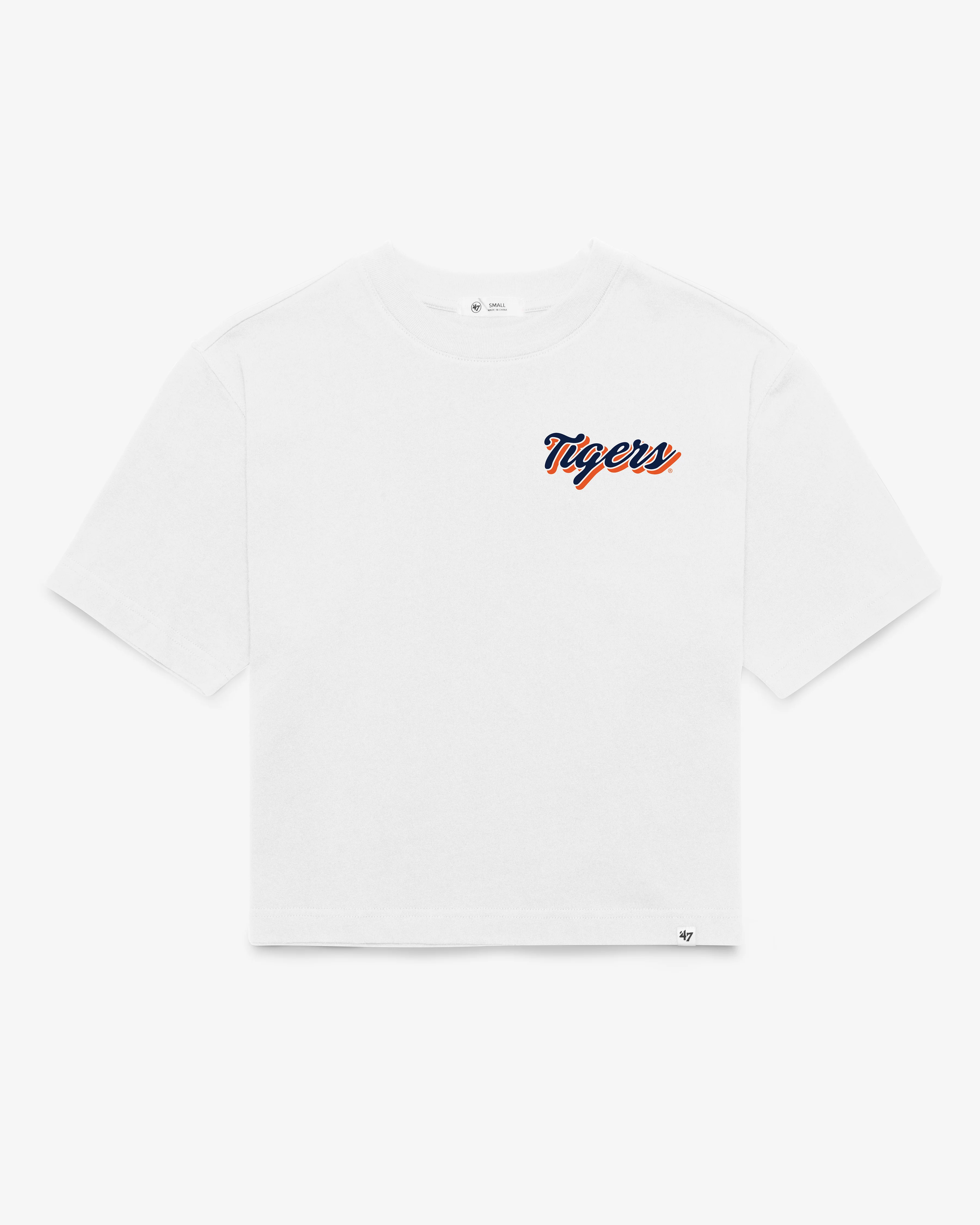 DETROIT TIGERS COLLAGE SCRIPT '47 REED CITY TEE WOMENS - Image 2