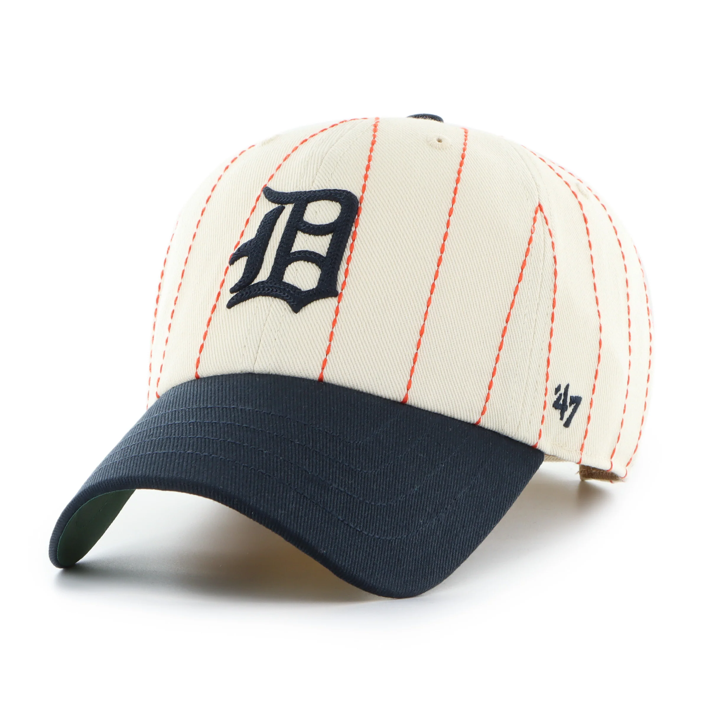 DETROIT TIGERS COOPERSTOWN RAWLINGS PINSTRIPE '47 CLEAN UP - Image 5