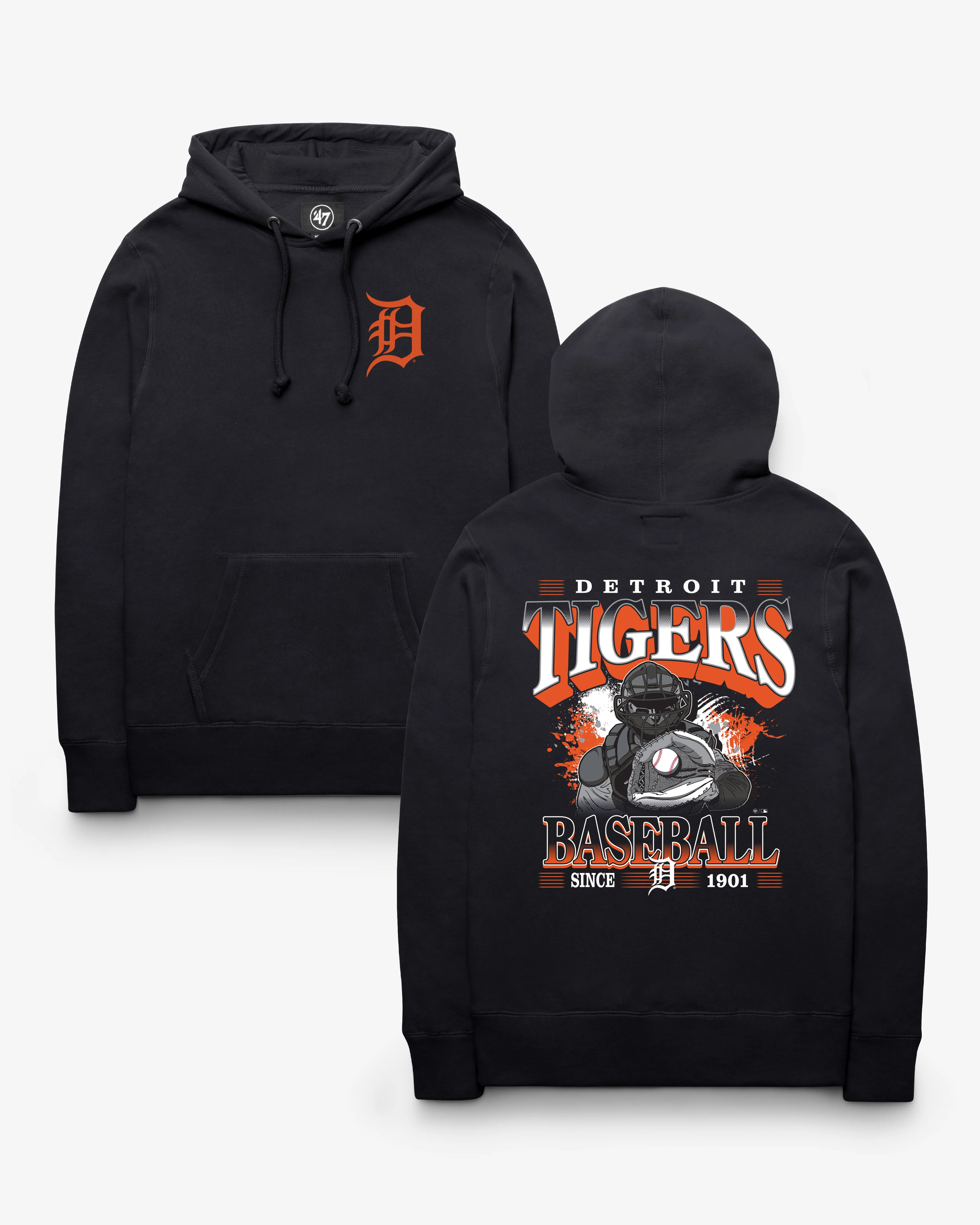 DETROIT TIGERS BACKER '47 HEADLNE HOOD