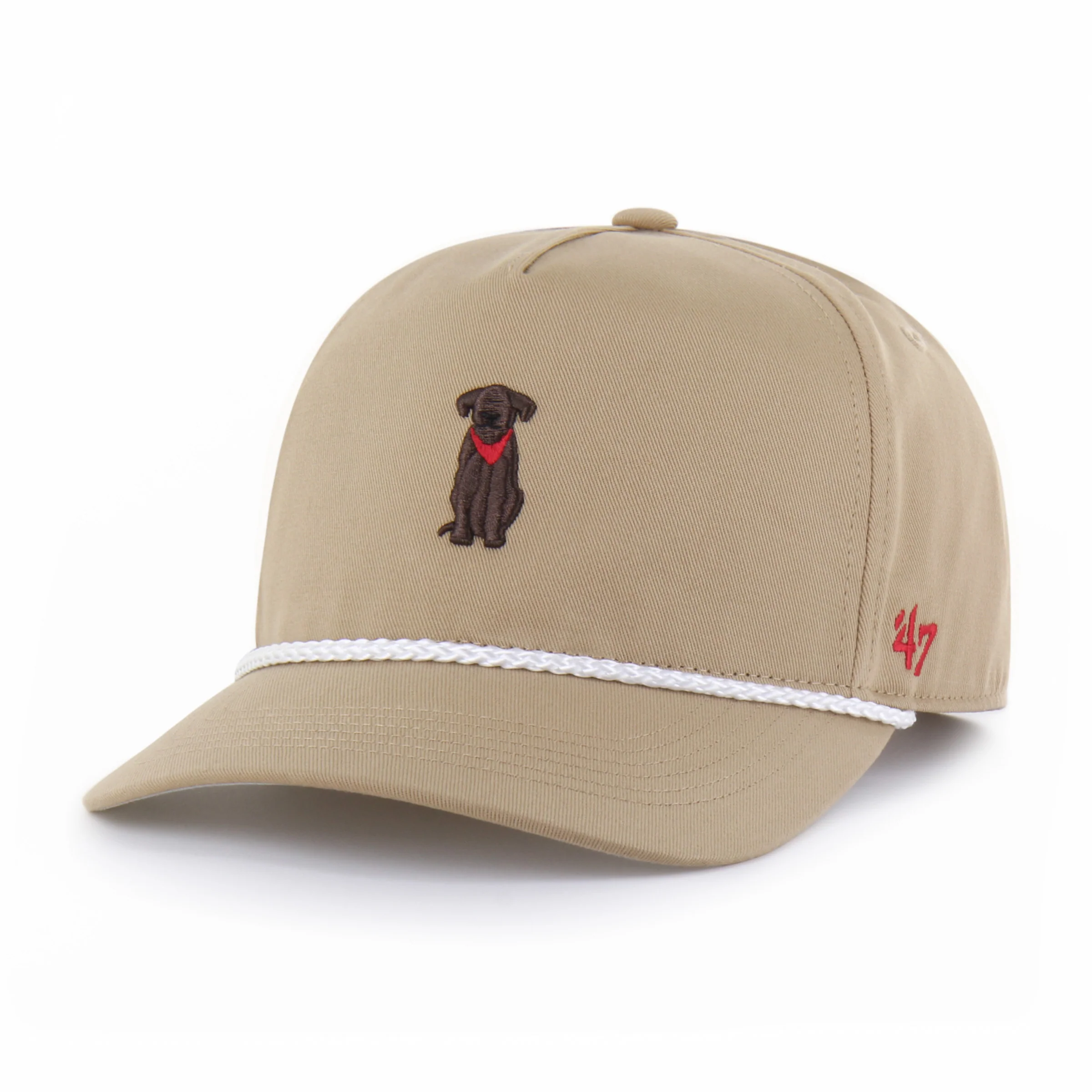 CHOCOLATE LAB ROPE '47 HITCH