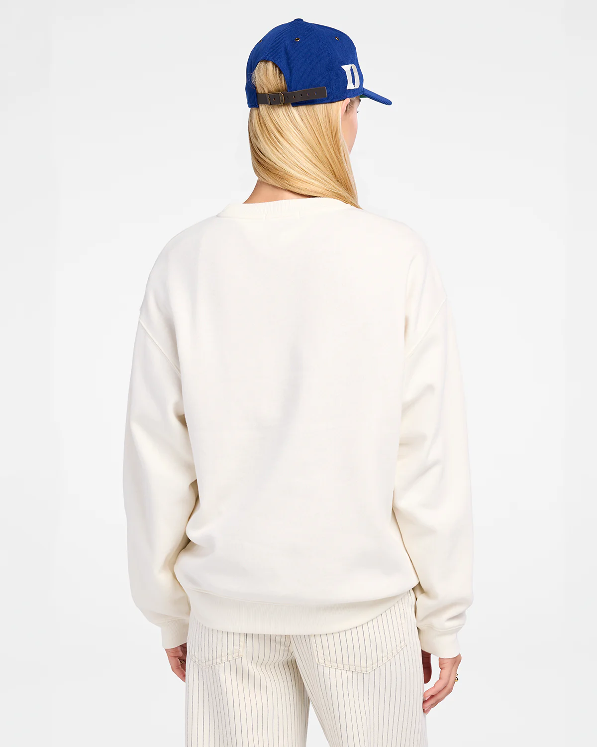 DUKE BLUE DEVILS ARCH CLOUD '47 OVERSIZED CREW WOMENS - Image 2