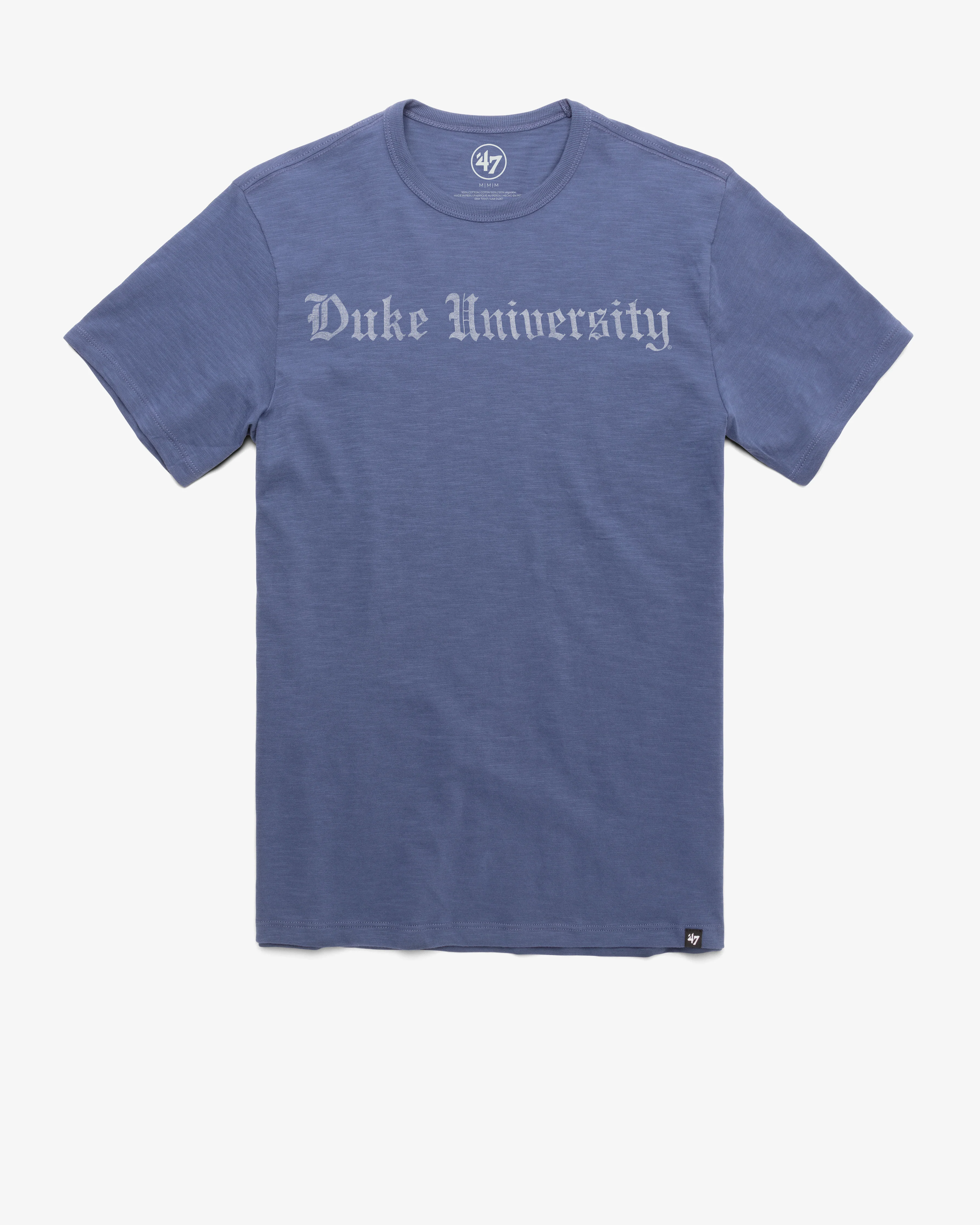 DUKE BLUE DEVILS GRIT WORDMARK '47 SCRUM TEE