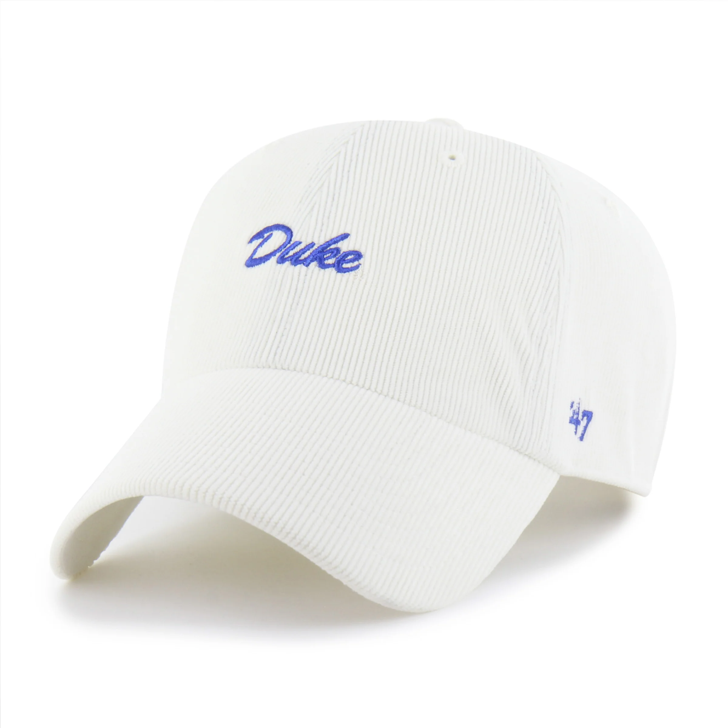 DUKE BLUE DEVILS MINI SCRIPT CORD '47 CLEAN UP