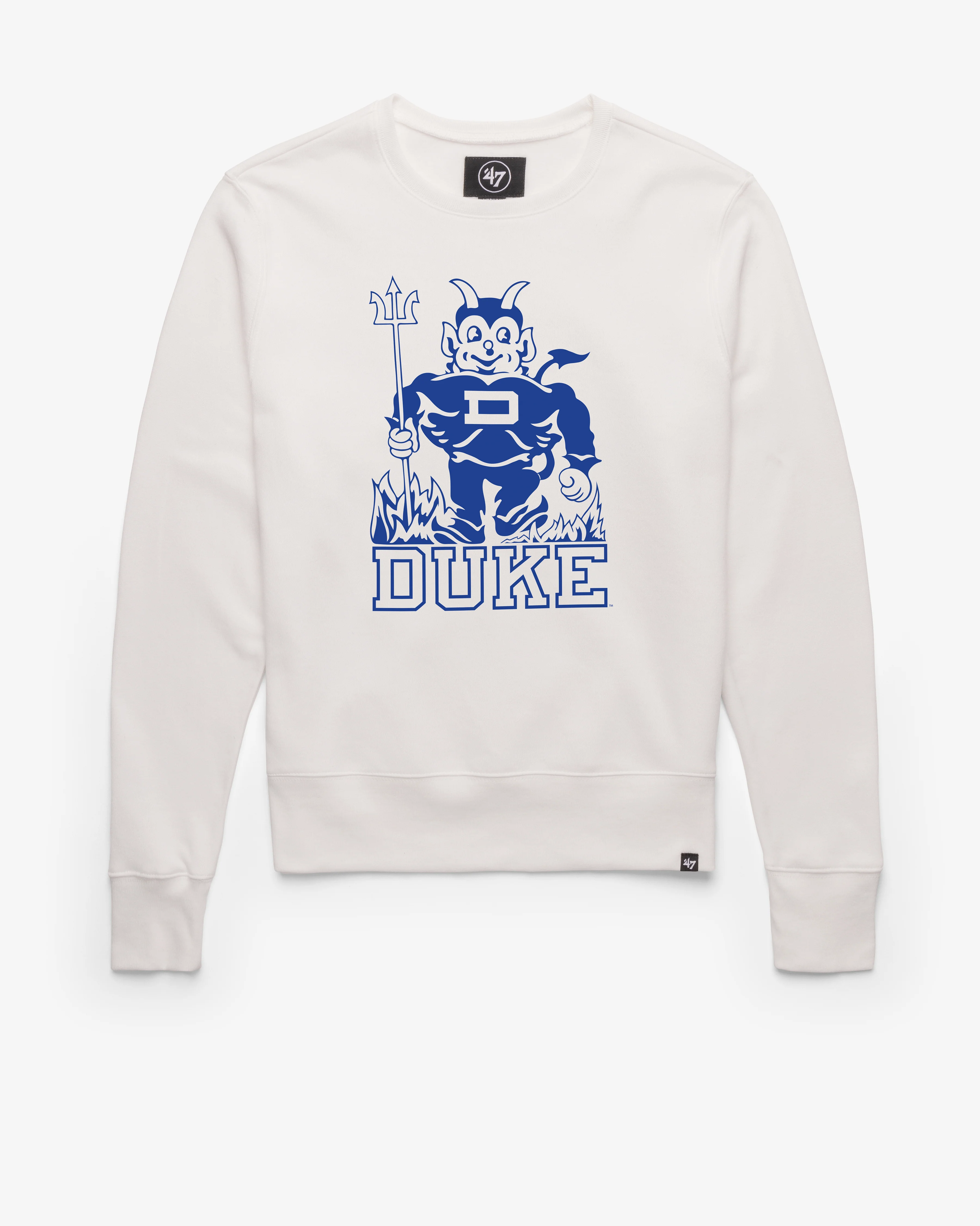 DUKE BLUE DEVILS VINTAGE IMPRINT '47 HEADLINE CREW