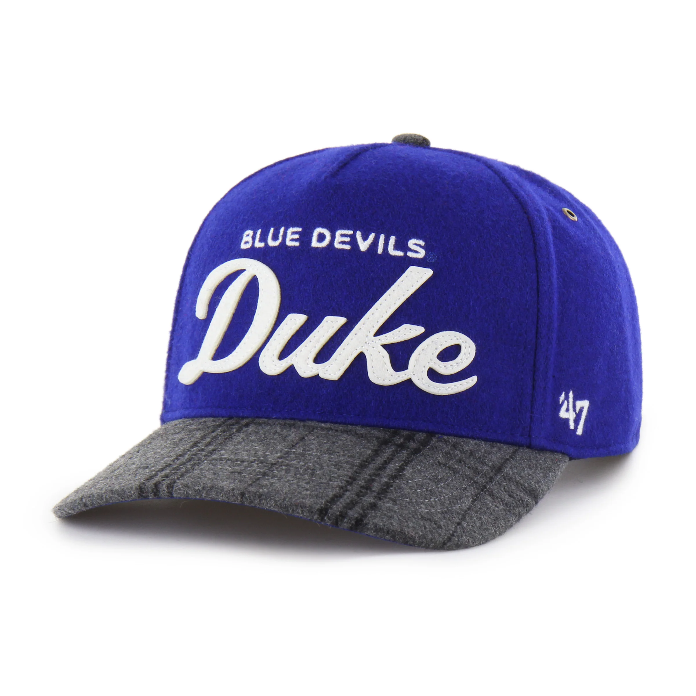 DUKE BLUE DEVILS WINDOWPANE PLAID '47 HITCH RF RELAXED FIT - Image 4