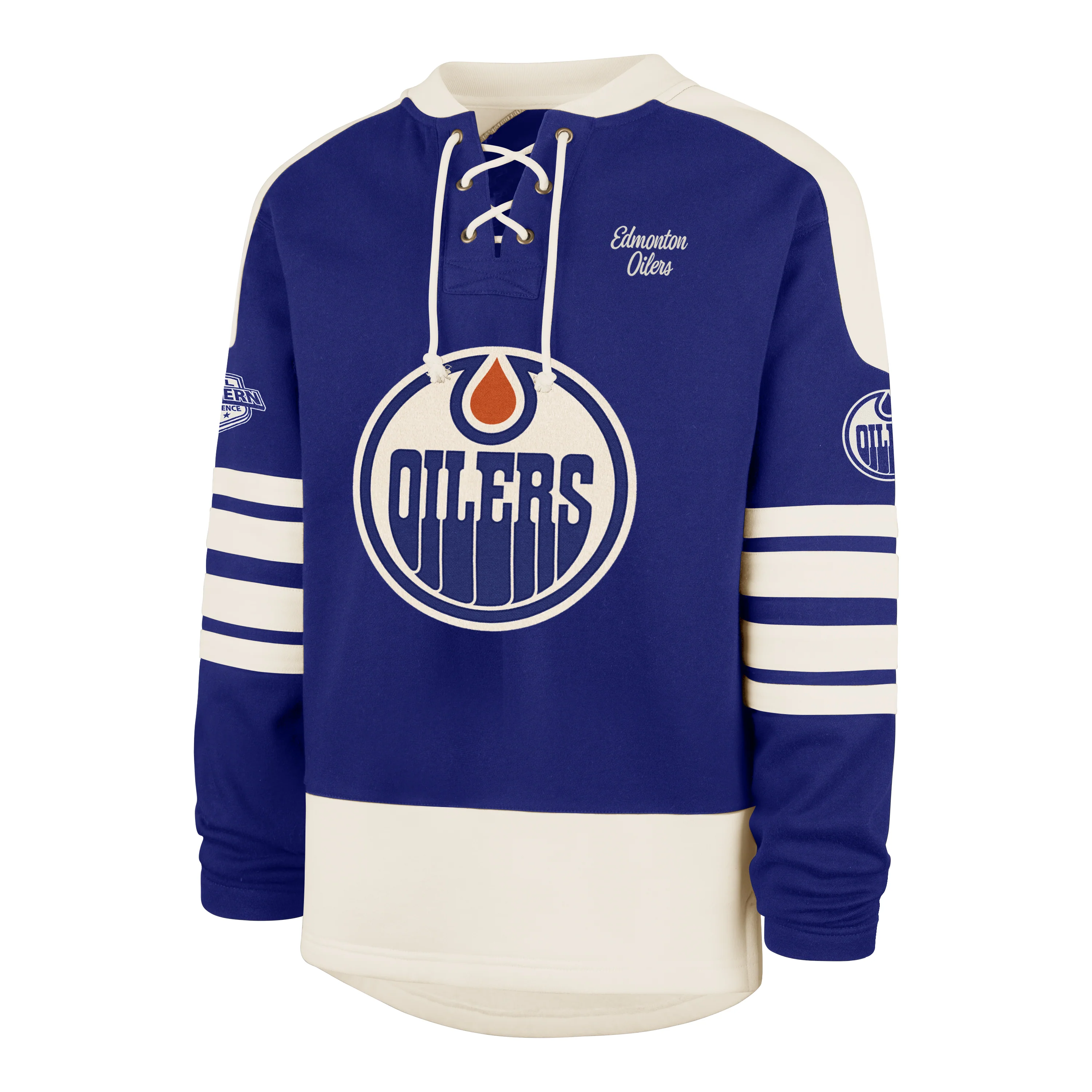 EDMONTON OILERS SWEEP CHECK '47 ETERNAL LACER