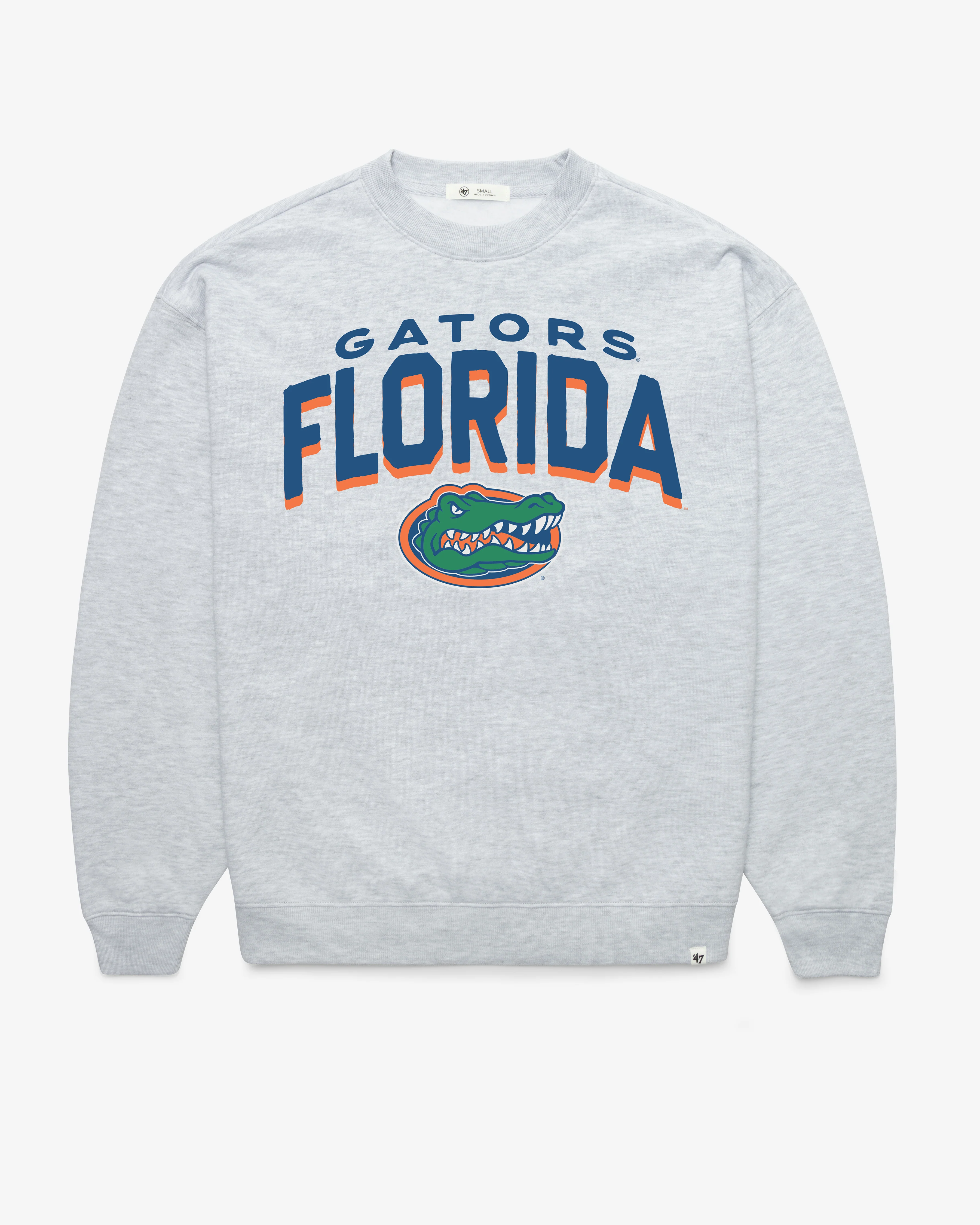 FLORIDA GATORS CAMPUS ARCH CLOUD '47 OVERSIZED CREW WOMENS