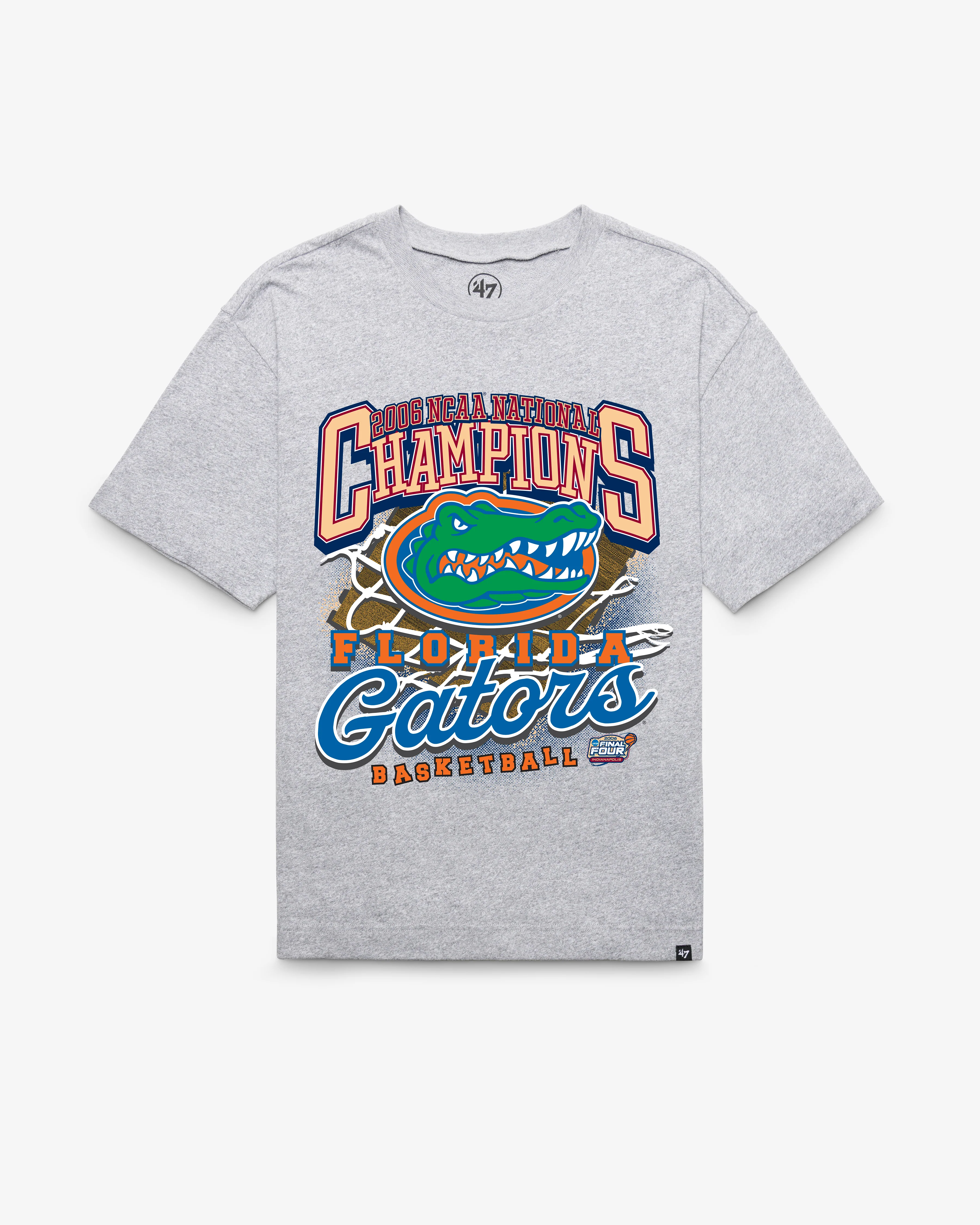 FLORIDA GATORS PAST CHAMPS TOURNEY WIN '47 FOUNDATION TEE