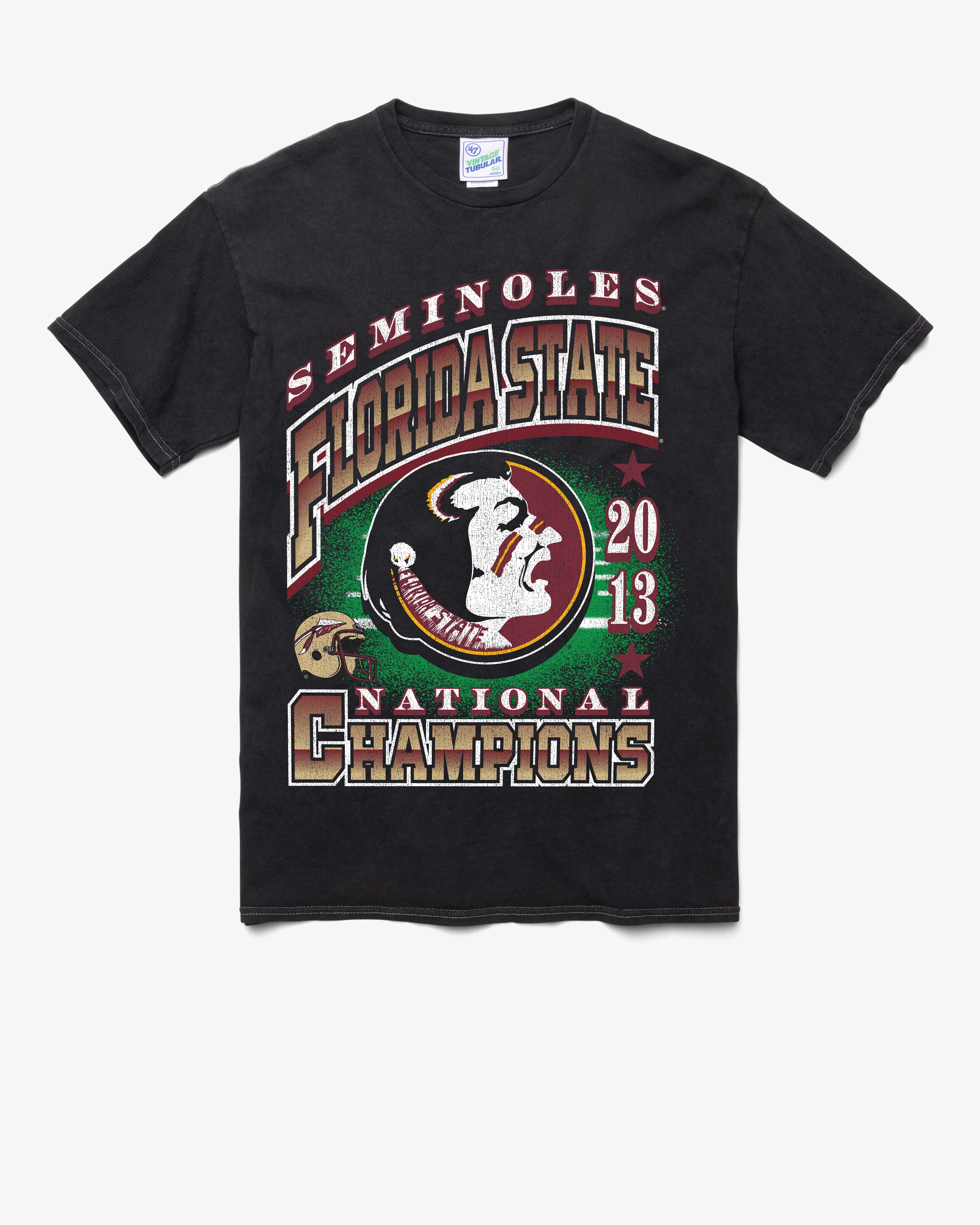 FLORIDA STATE SEMINOLES H-CHAMPS LOCKER VINTAGE '47 TUBULAR TEE