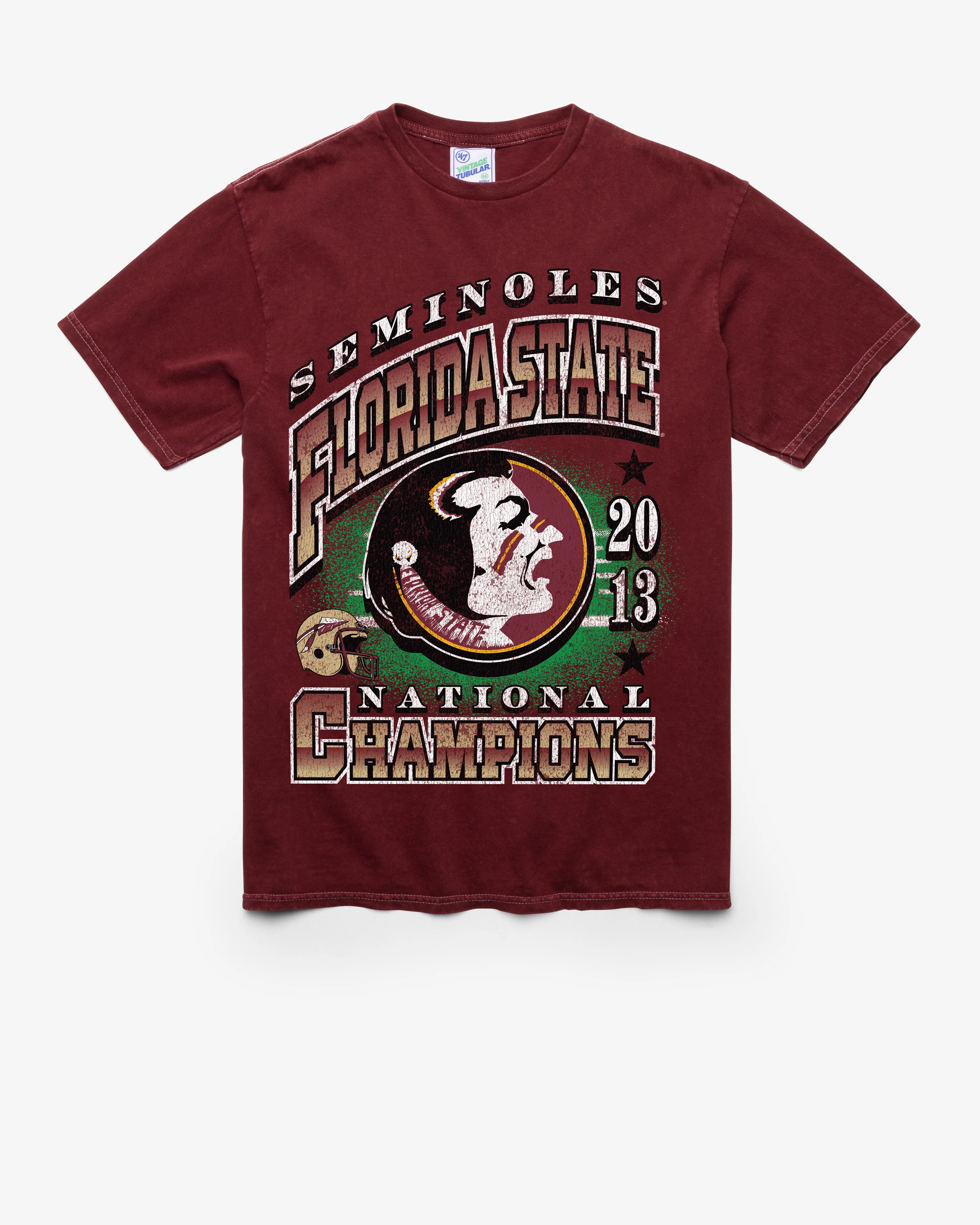 FLORIDA STATE SEMINOLES H-CHAM LOCKER VINTAGE '47 TUBULAR TEE