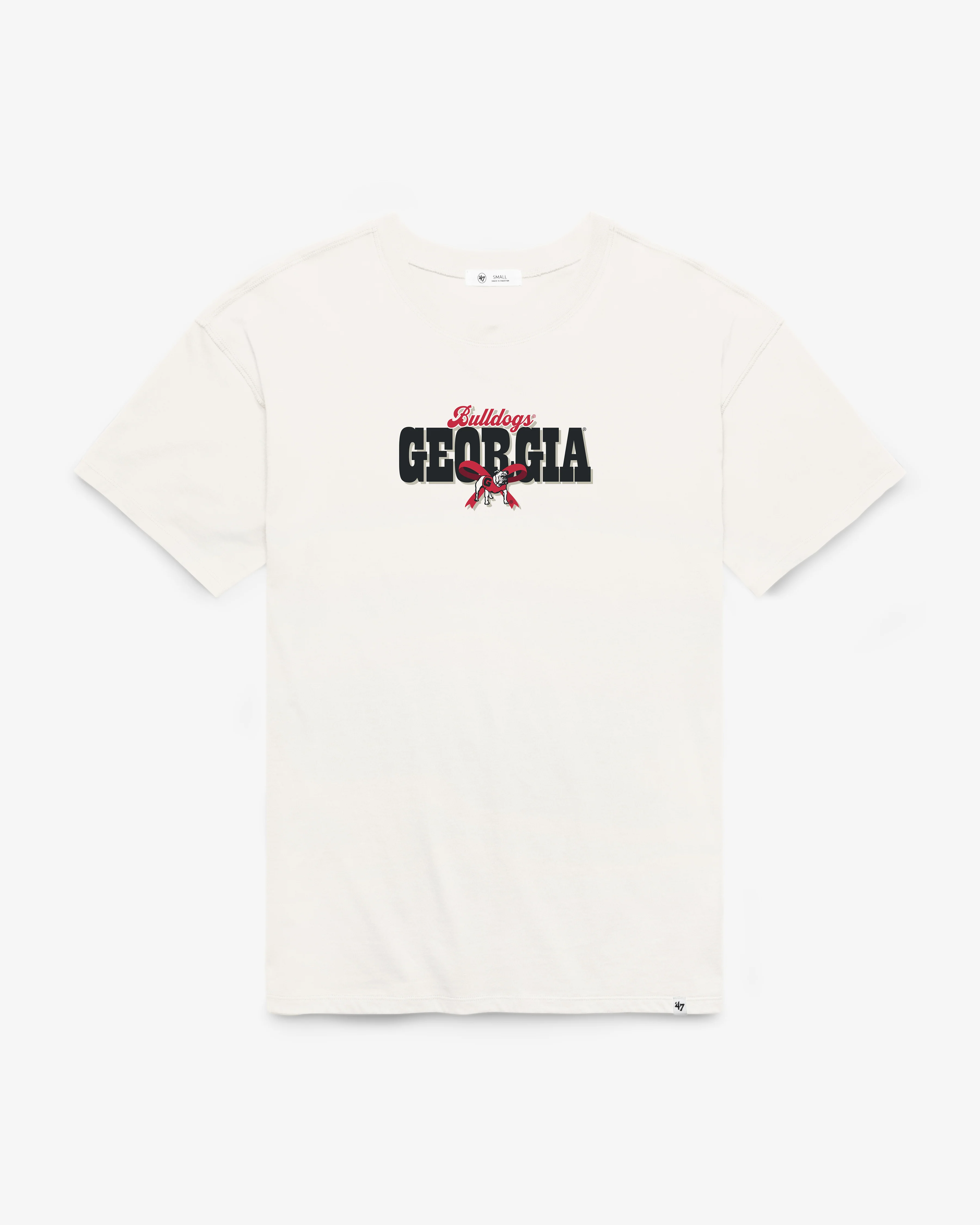 GEORGIA BULLDOGS BOW AND BANNER BACKER '47 SADIE TEE WOMENS - Image 2