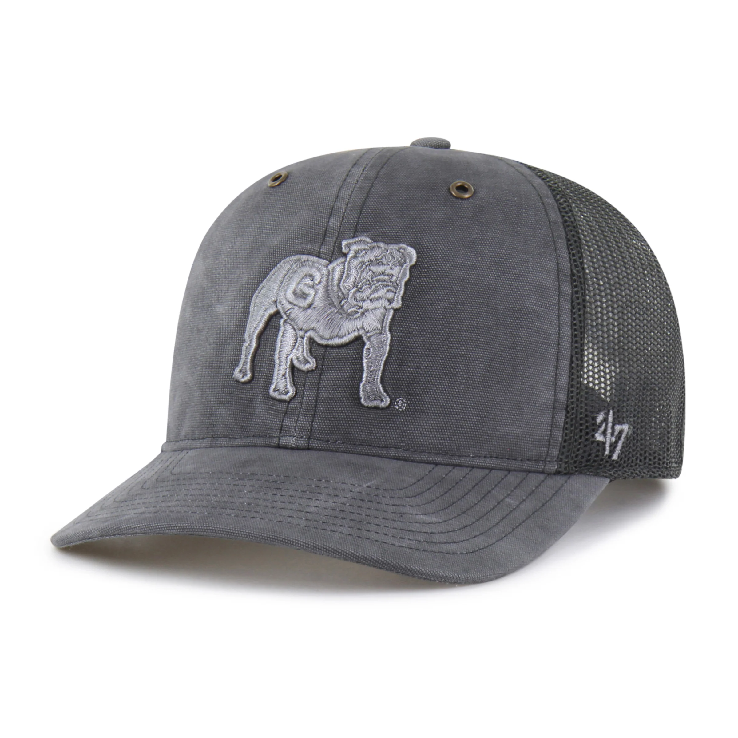 GEORGIA BULLDOGS CARHARTT DYED '47 TRUCKER RF RELAXED FIT - Image 4