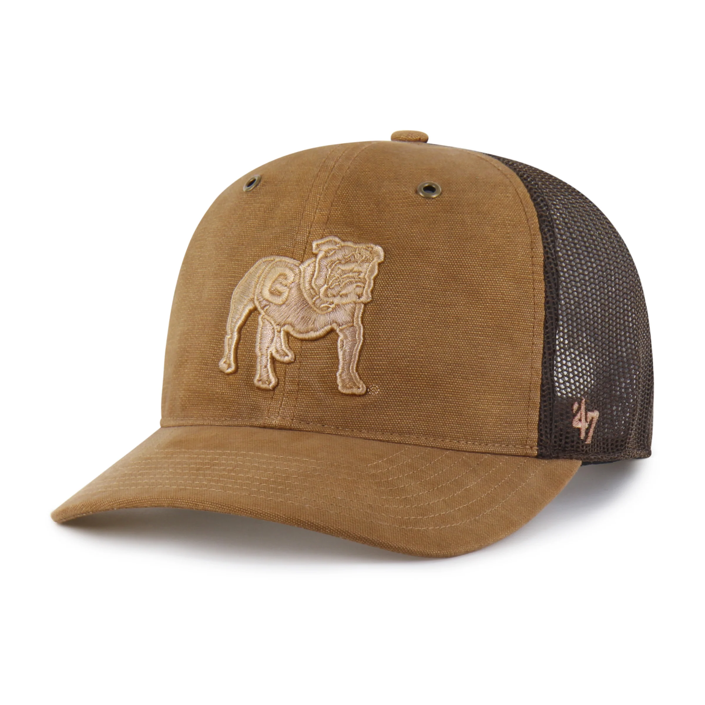 GEORGIA BULLDOGS CARHARTT DYED '47 TRUCKER RF RELAXED FIT - Image 4