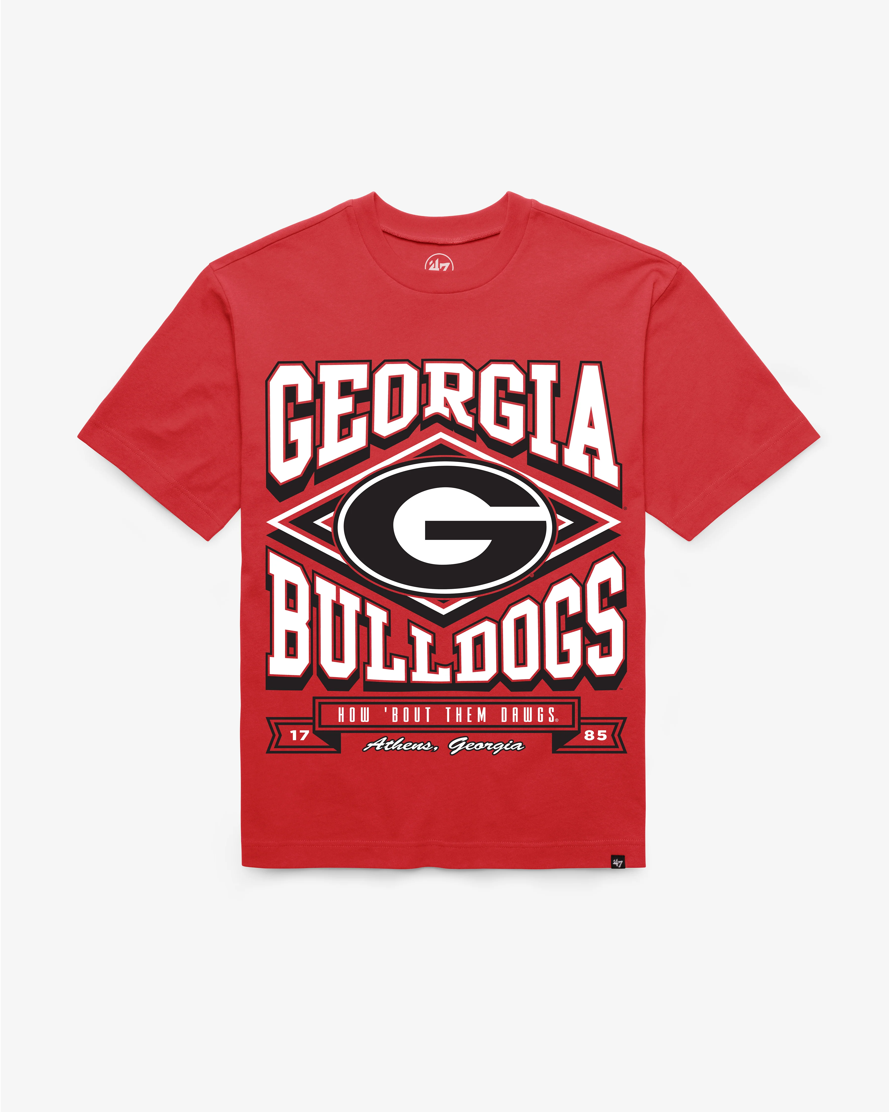 GEORGIA BULLDOGS HEATER '47 FOUNDATION TEE
