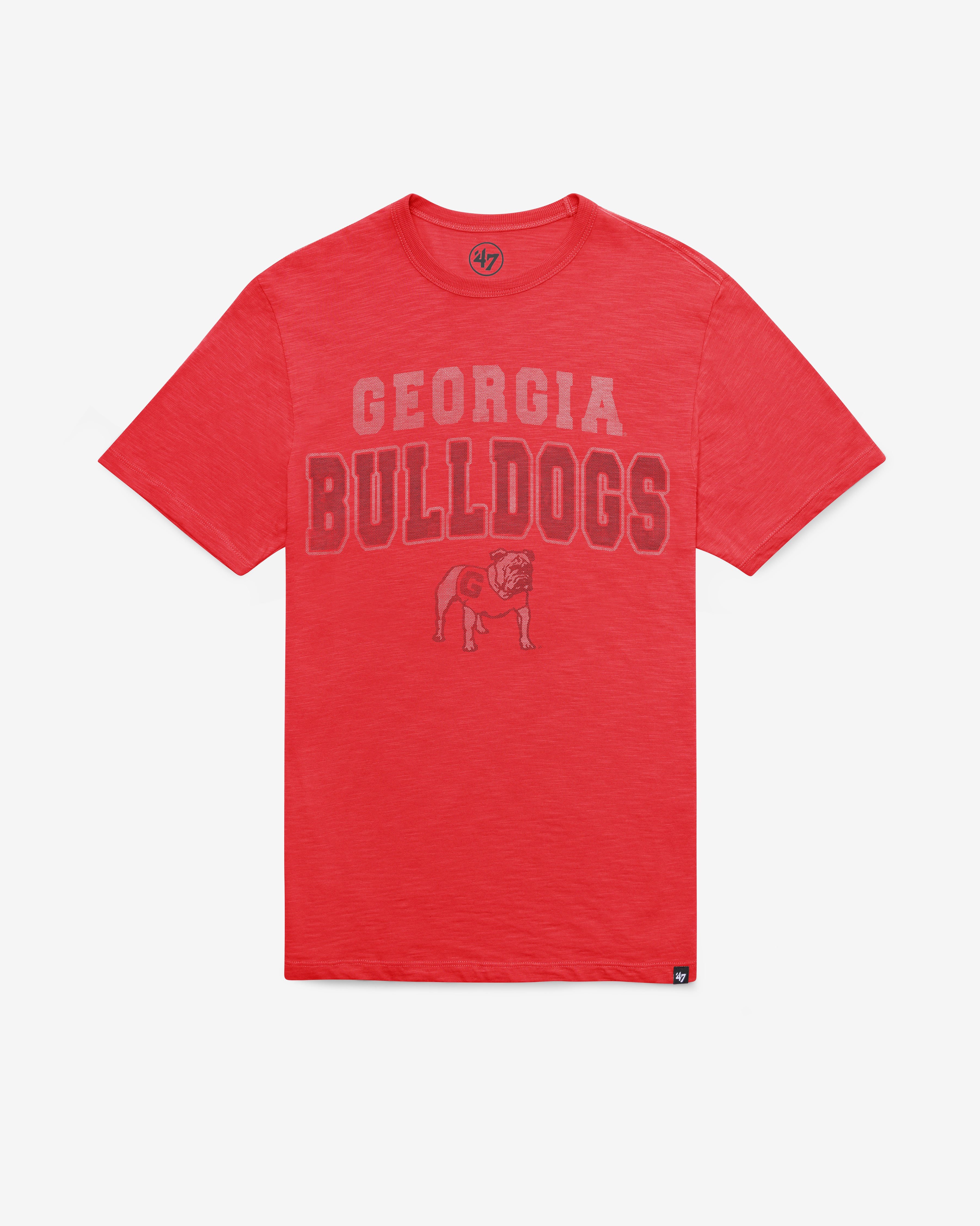 GEORGIA BULLDOGS STADIUM WAVE '47 SCRUM TEE