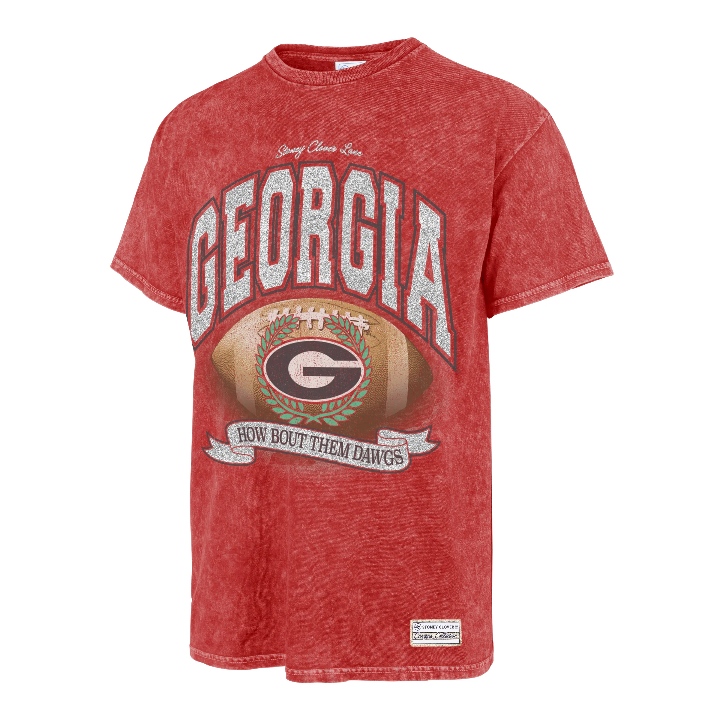 GEORGIA BULLDOGS STONEY CLOVER LANE  X '47 VINTAGE TUBULAR TEE