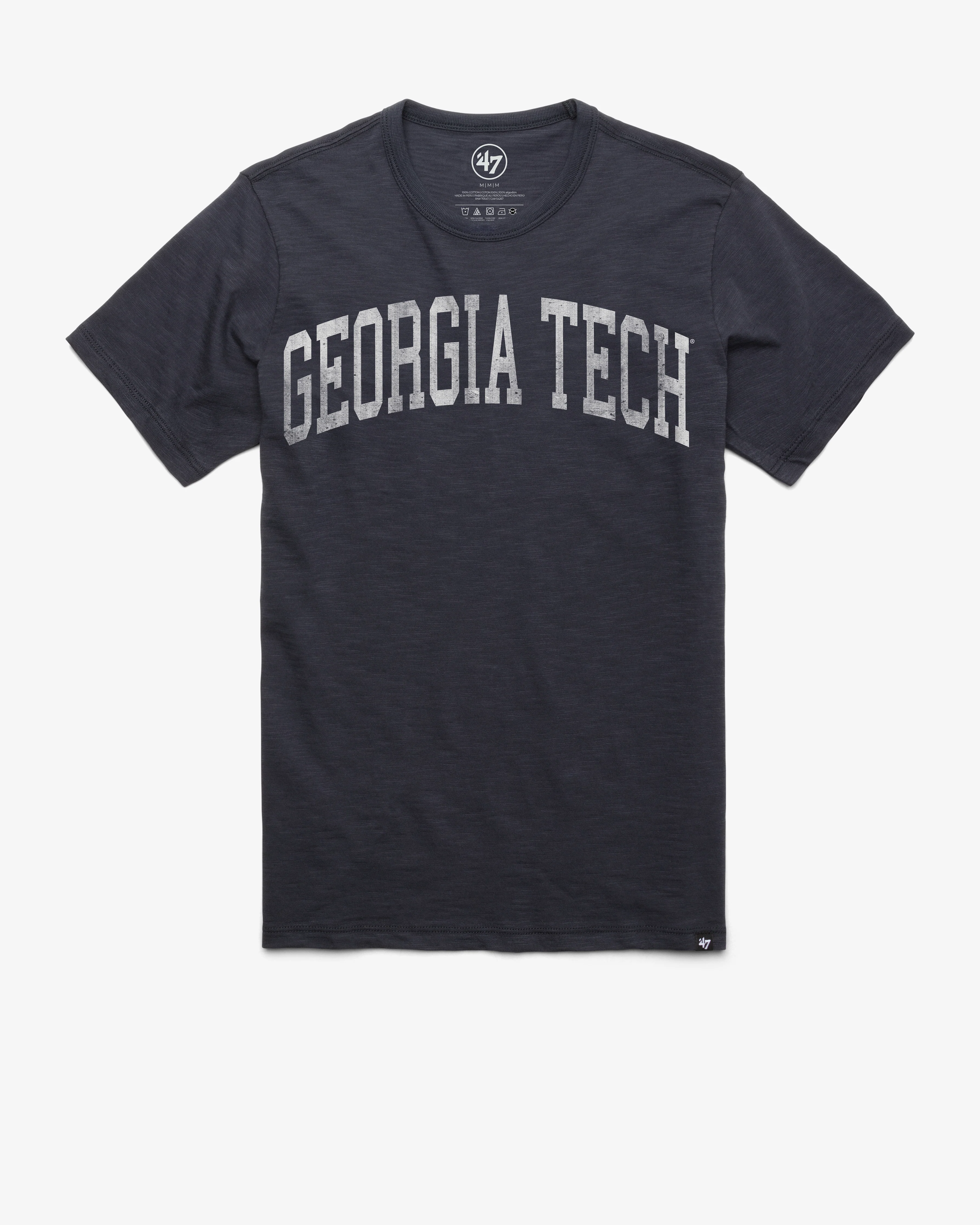 GEORGIA TECH YELLOW JACKETS CLASSIC BLOCK '47 SCRUM TEE