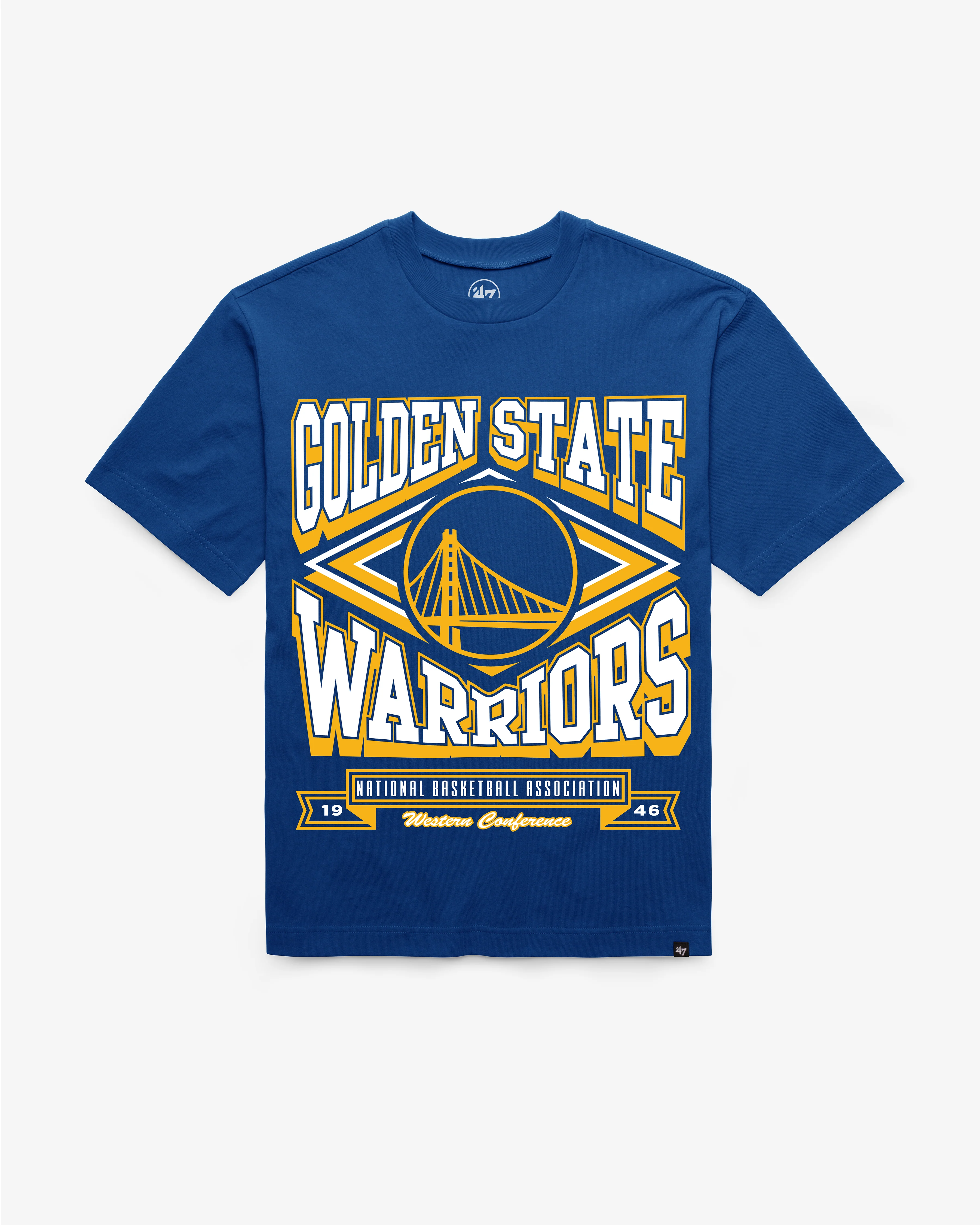 GOLDEN STATE WARRIORS HEATER '47 FOUNDATION TEE