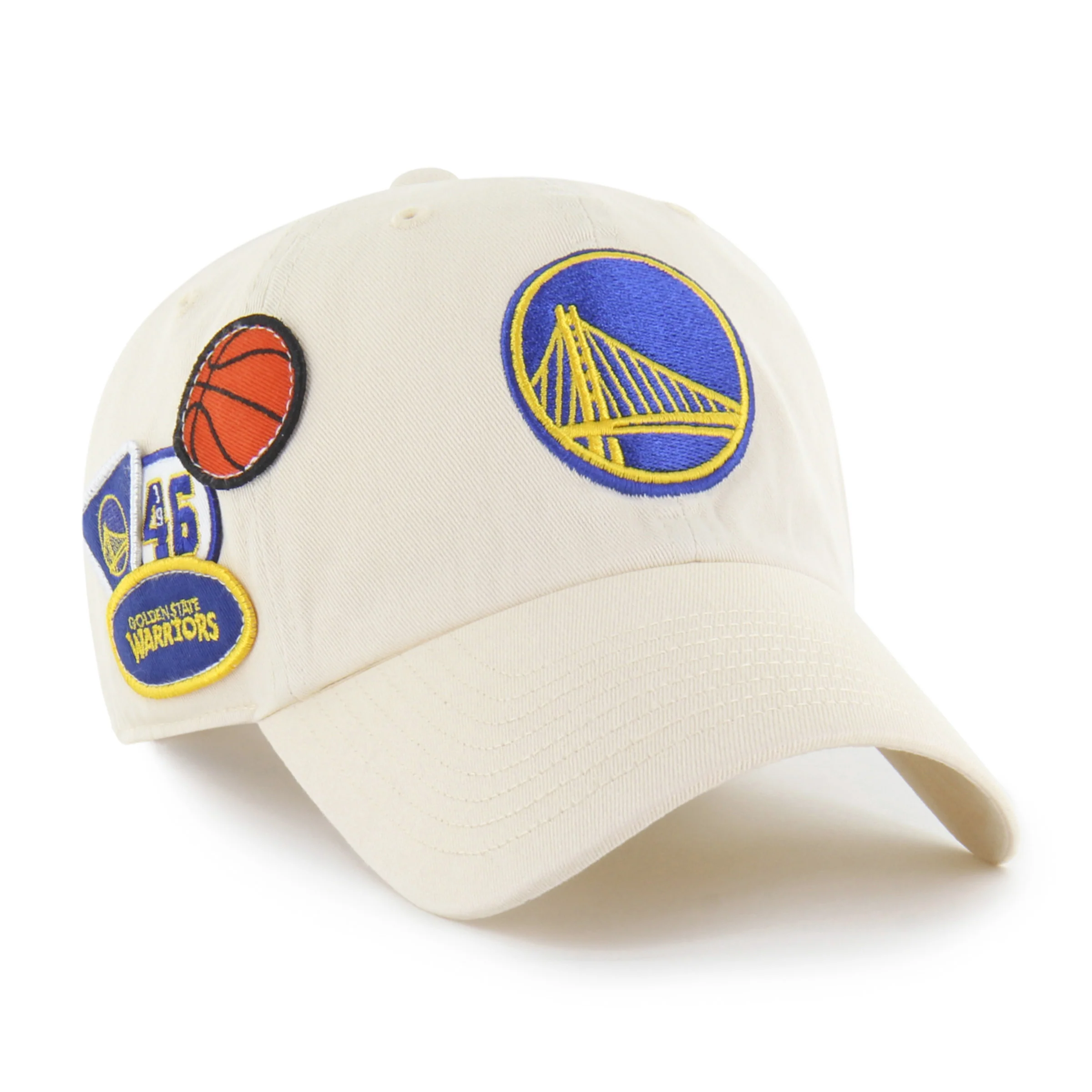 GOLDEN STATE WARRIORS BADGES '47 CLEAN UP