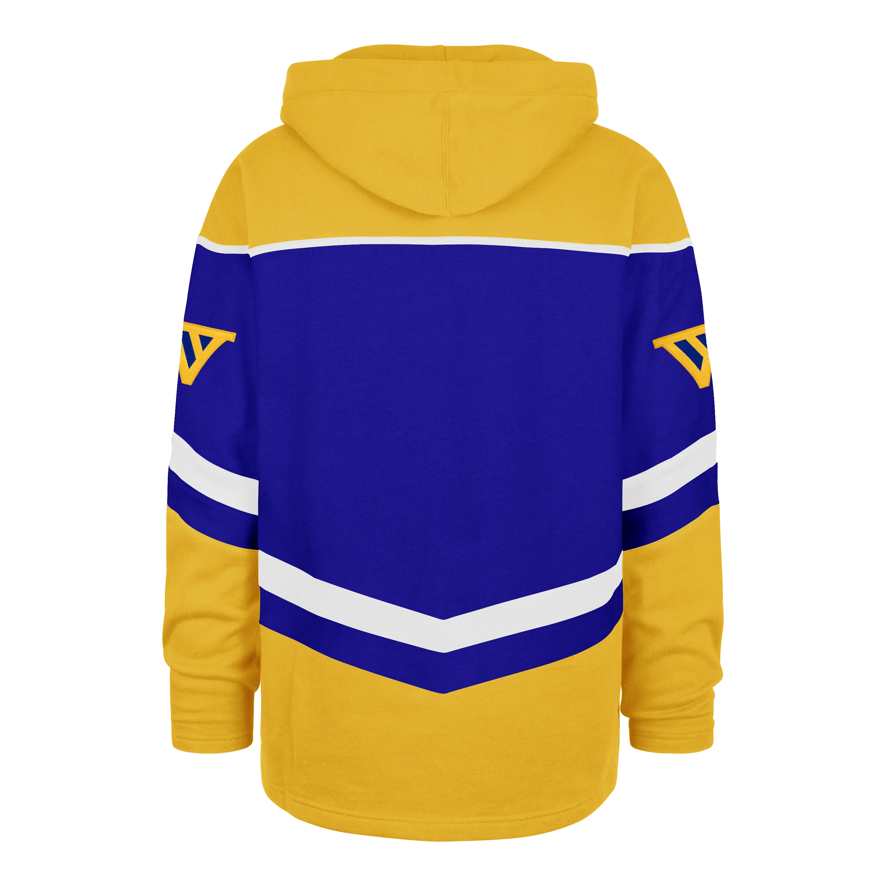 GOLDEN STATE WARRIORS TRI SATIN '47 LAYUP LACER HOOD - Image 2