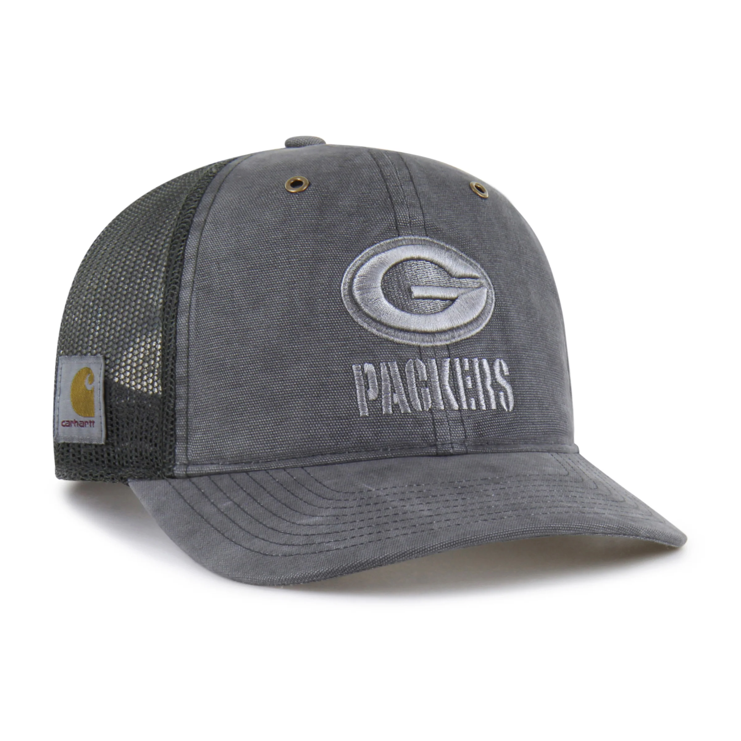 GREEN BAY PACKERS CARHARTT DYED '47 TRUCKER RF RELAXED FIT