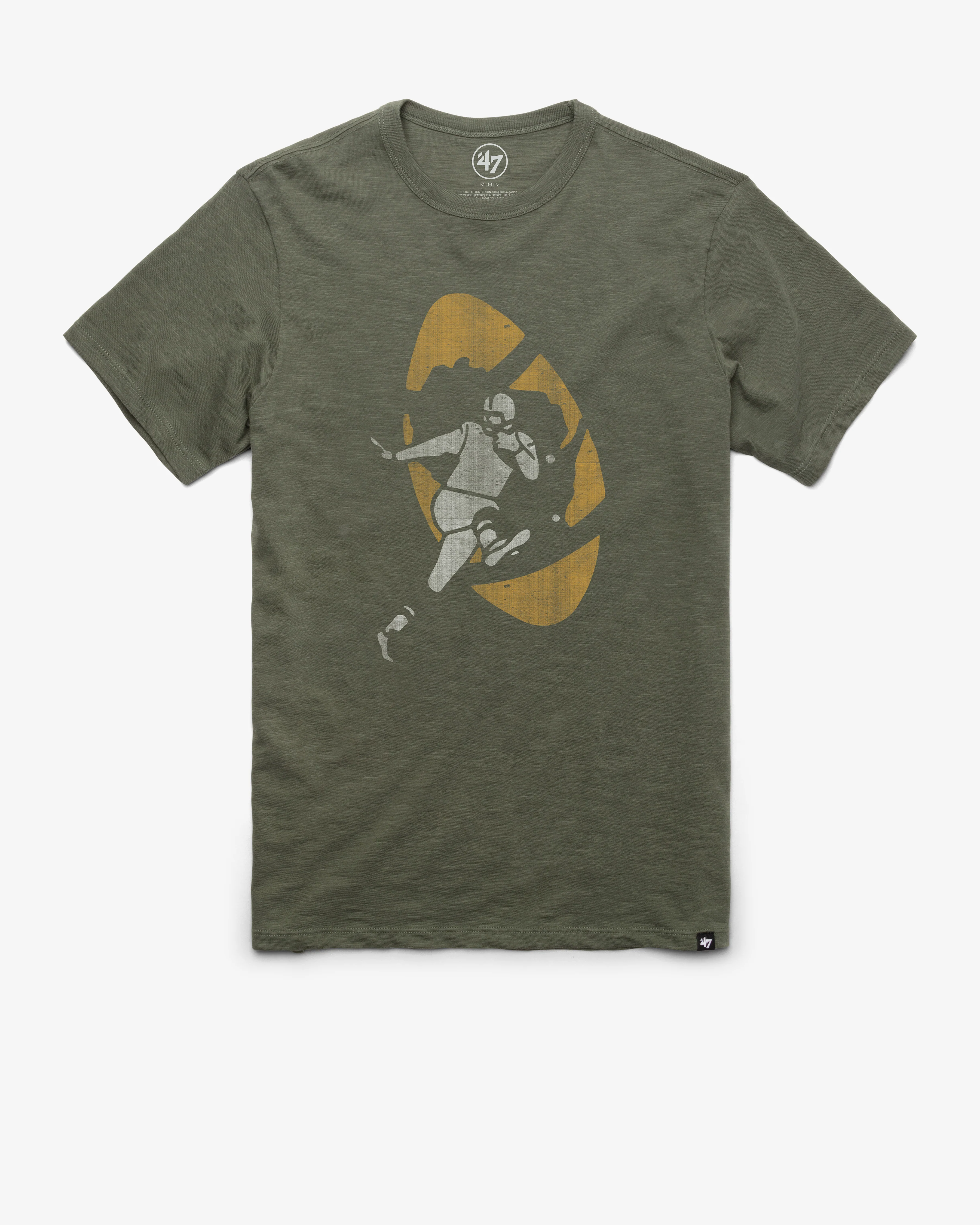 GREEN BAY PACKERS HISTORIC GRIT VINTAGE '47 SCRUM TEE