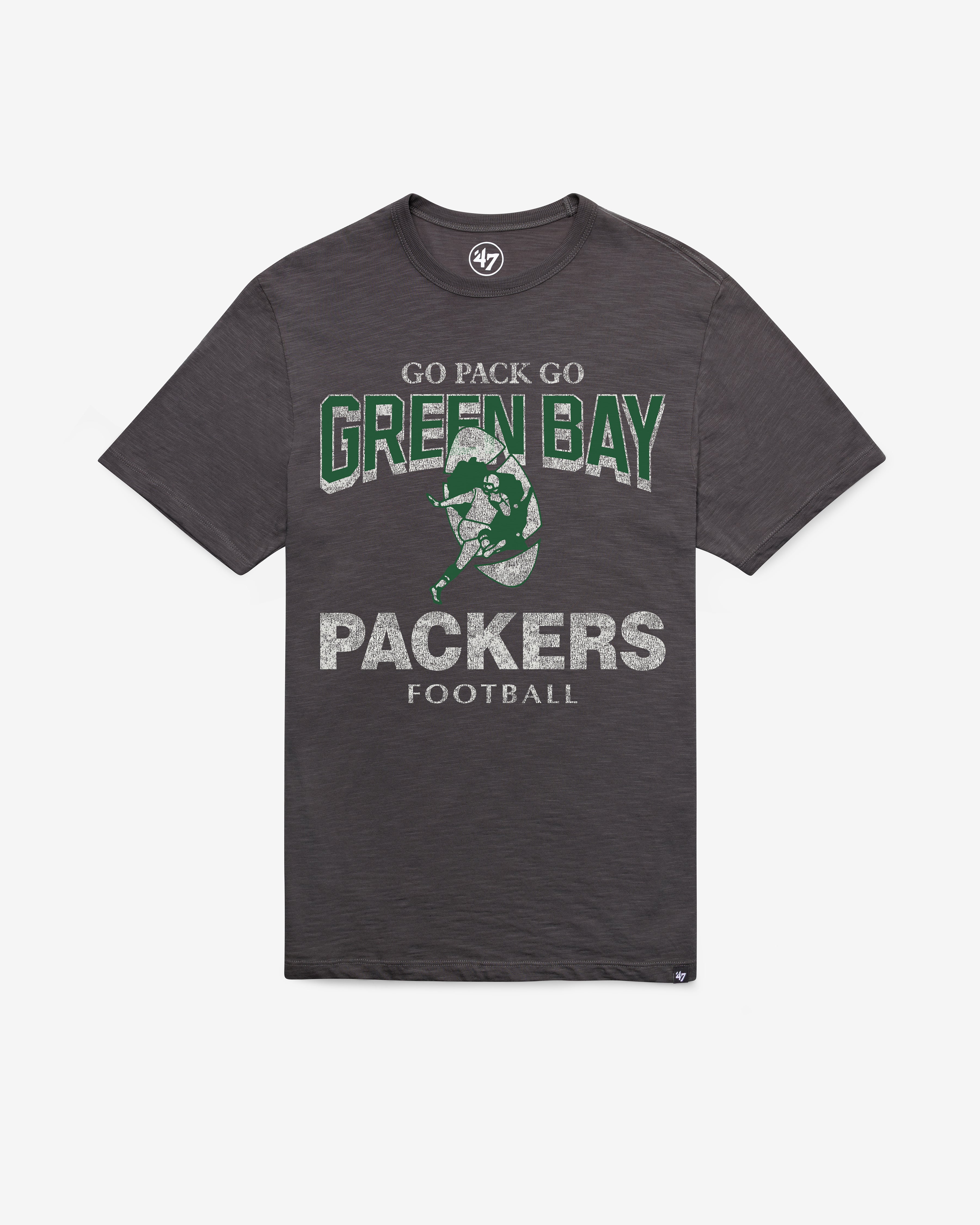 GREEN BAY PACKERS HISTORIC HEAD ON '47 SCRUM TEE
