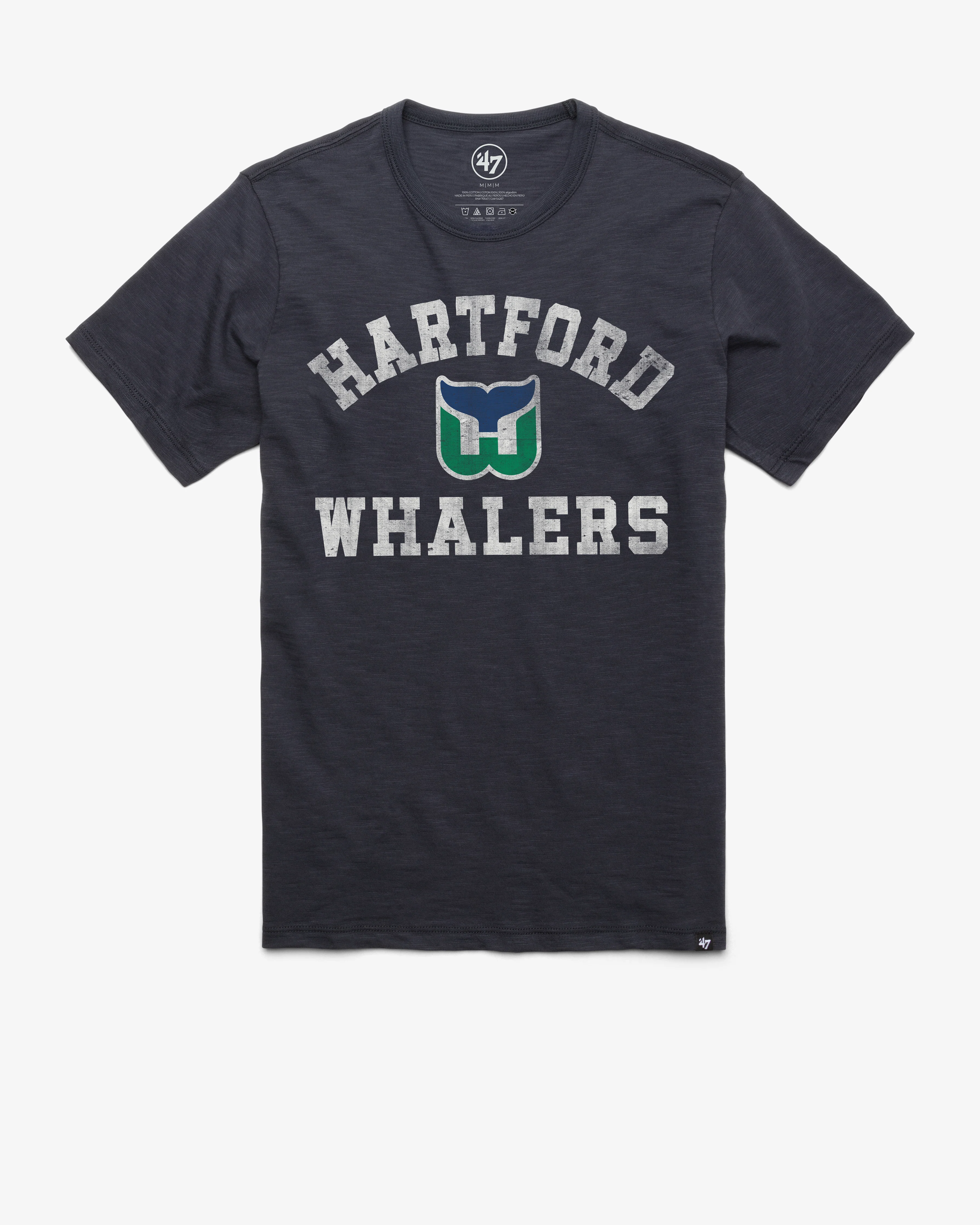 HARTFORD WHALERS VINTAGE ODESSA '47 SCRUM TEE