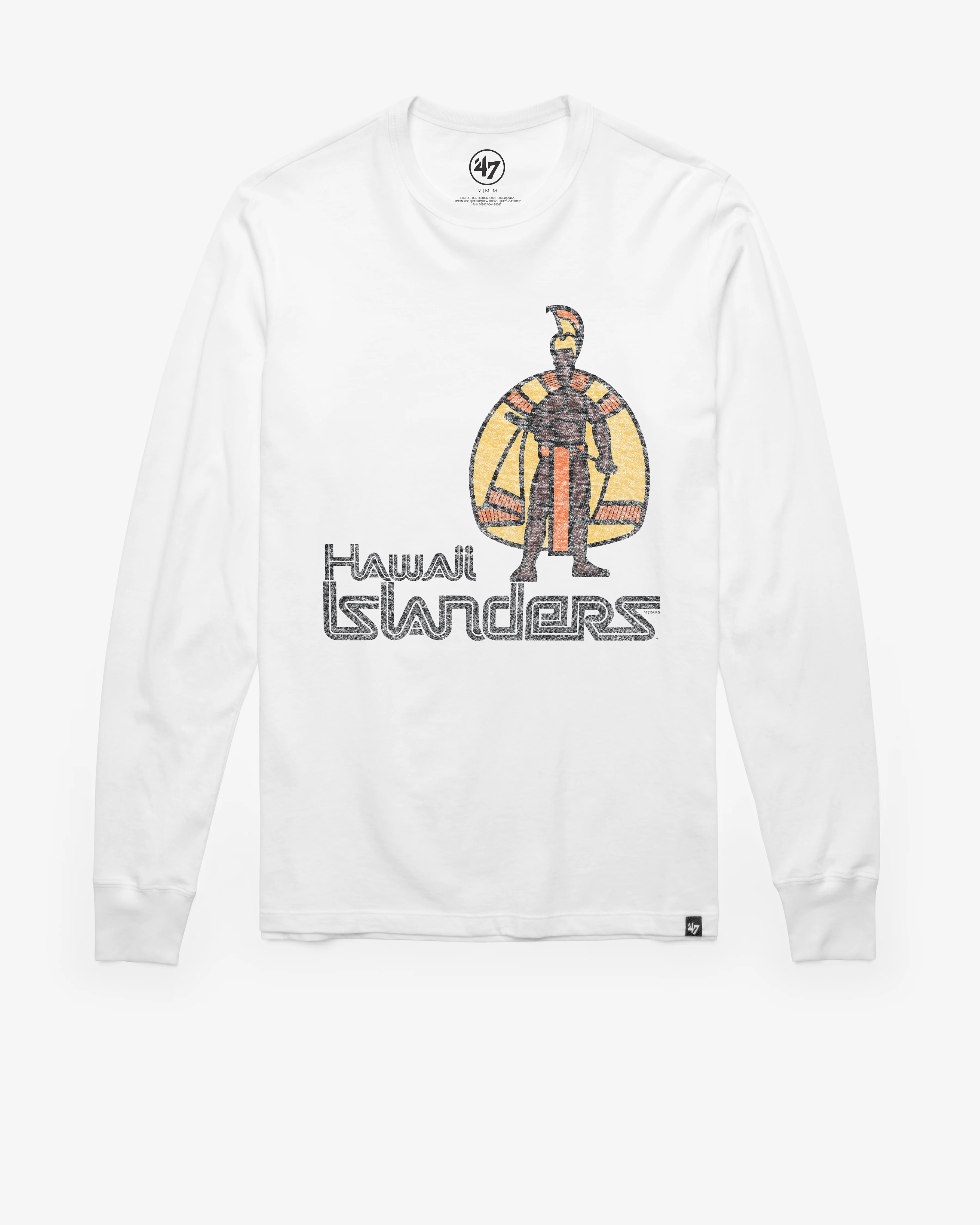 HAWAII ISLANDERS THROWBACK PREMIER '47 FRANKLIN LONG SLEEVE TEE