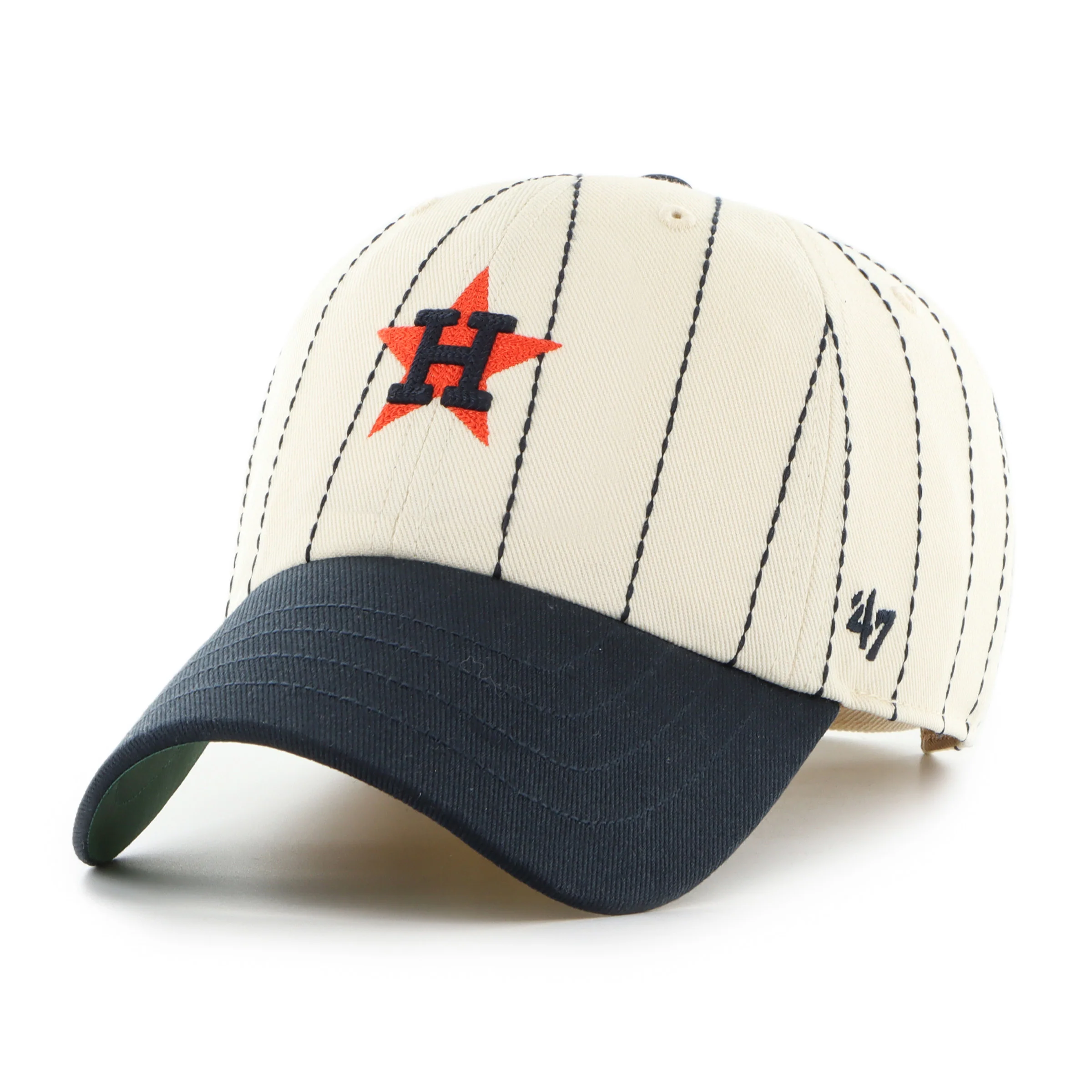 HOUSTON ASTROS COOPERSTOWN RAWLINGS PINSTRIPE '47 CLEAN UP - Image 5