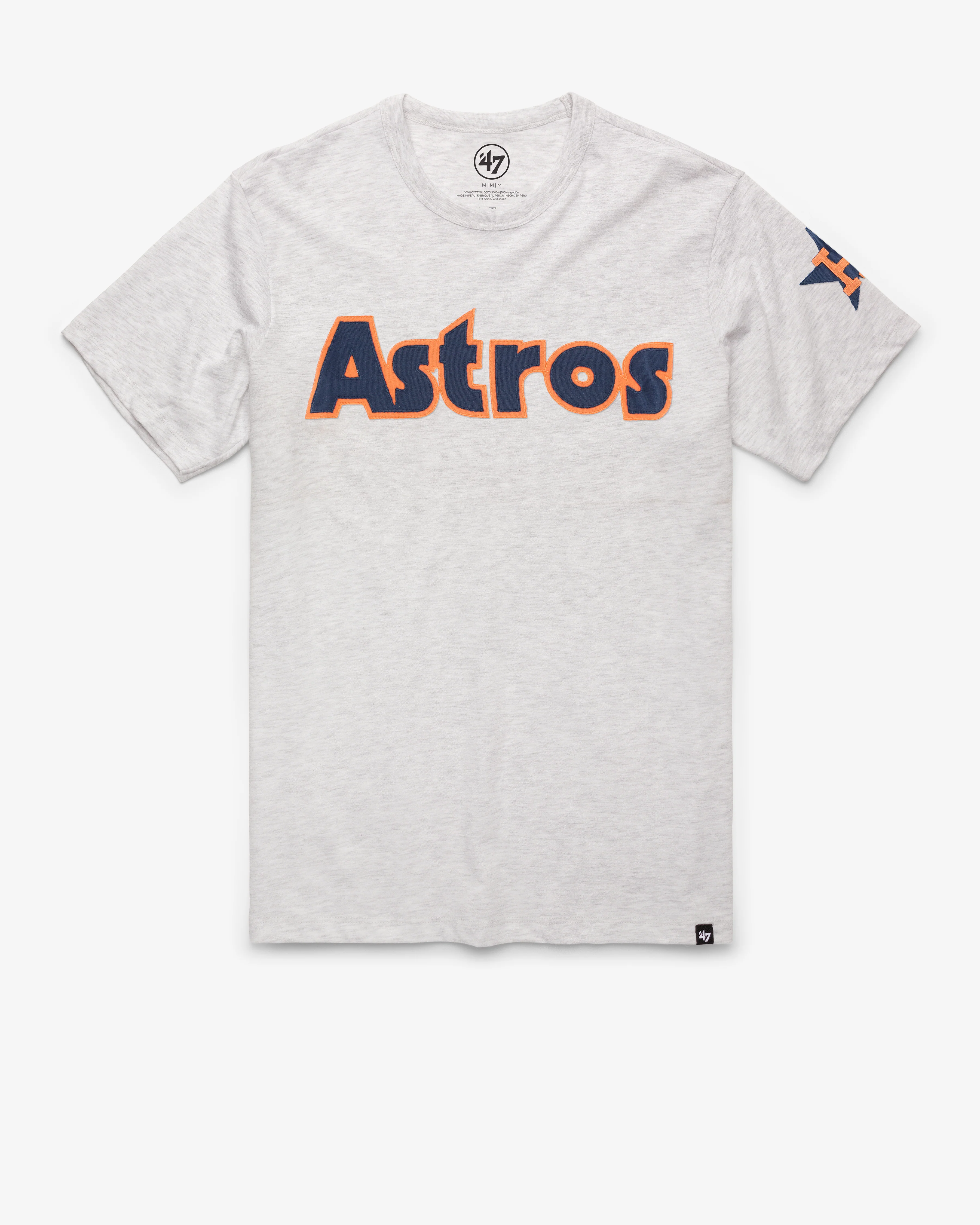 HOUSTON ASTROS COOPERSTOWN FRANKLIN '47 FIELDHOUSE TEE
