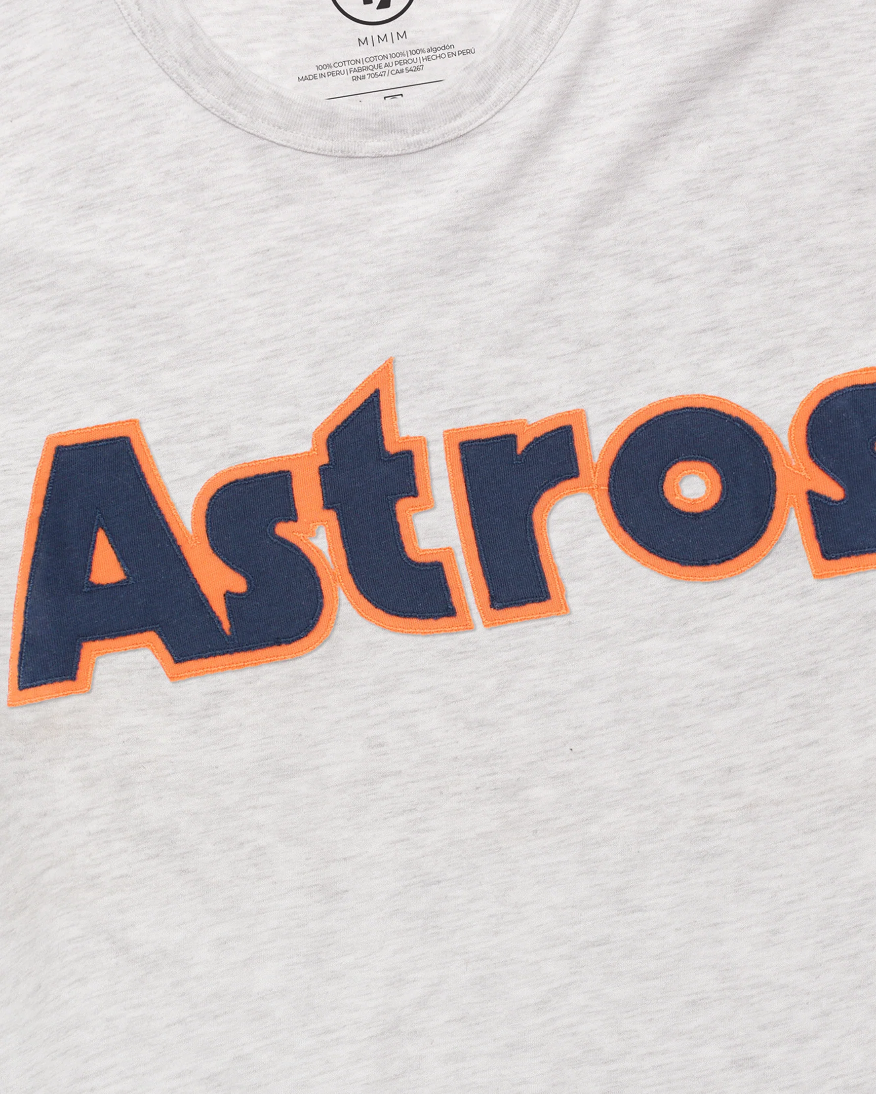 HOUSTON ASTROS COOPERSTOWN FRANKLIN '47 FIELDHOUSE TEE - Image 2