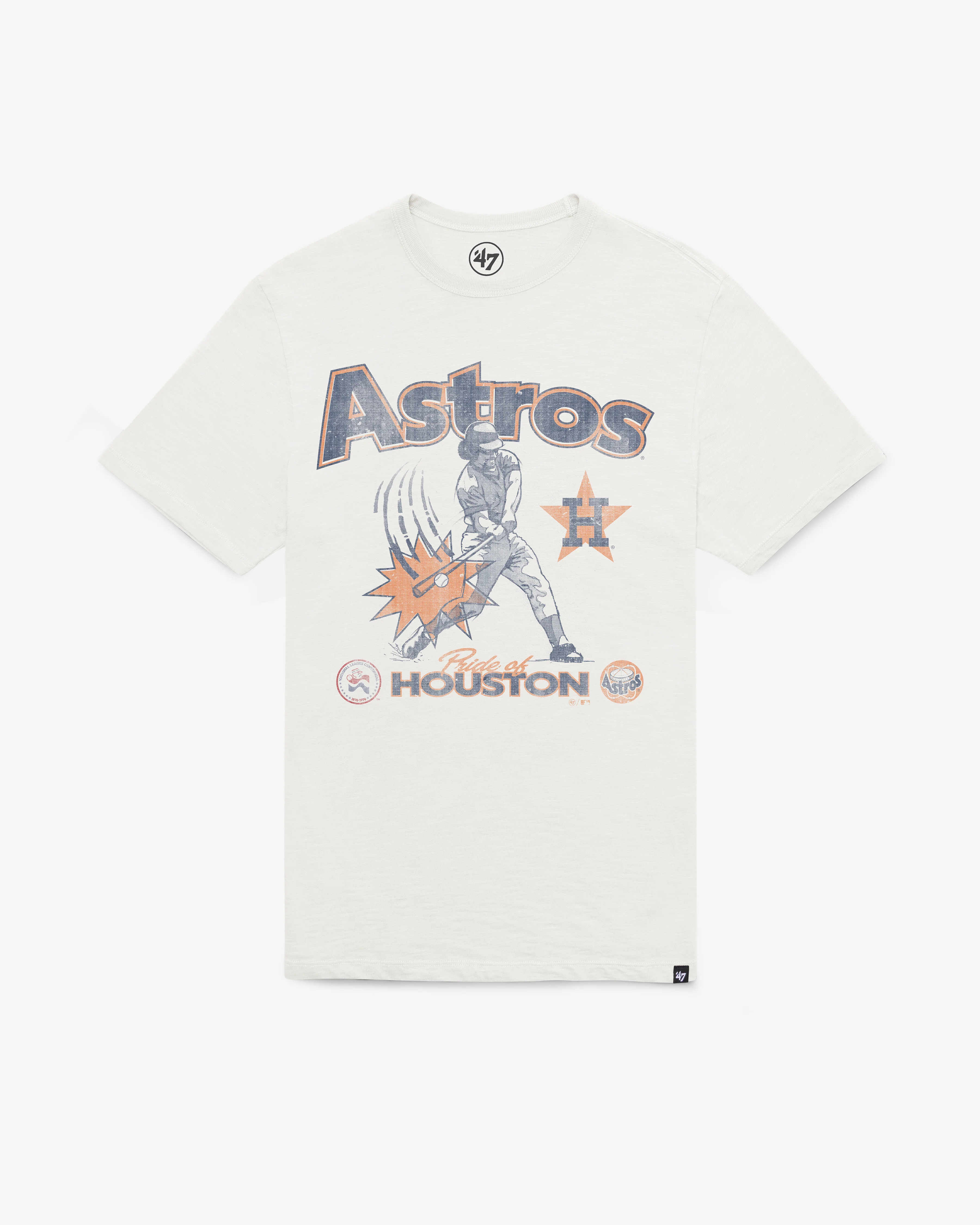 HOUSTON ASTROS COOPERSTOWN SWINGIN' '47 SCRUM TEE