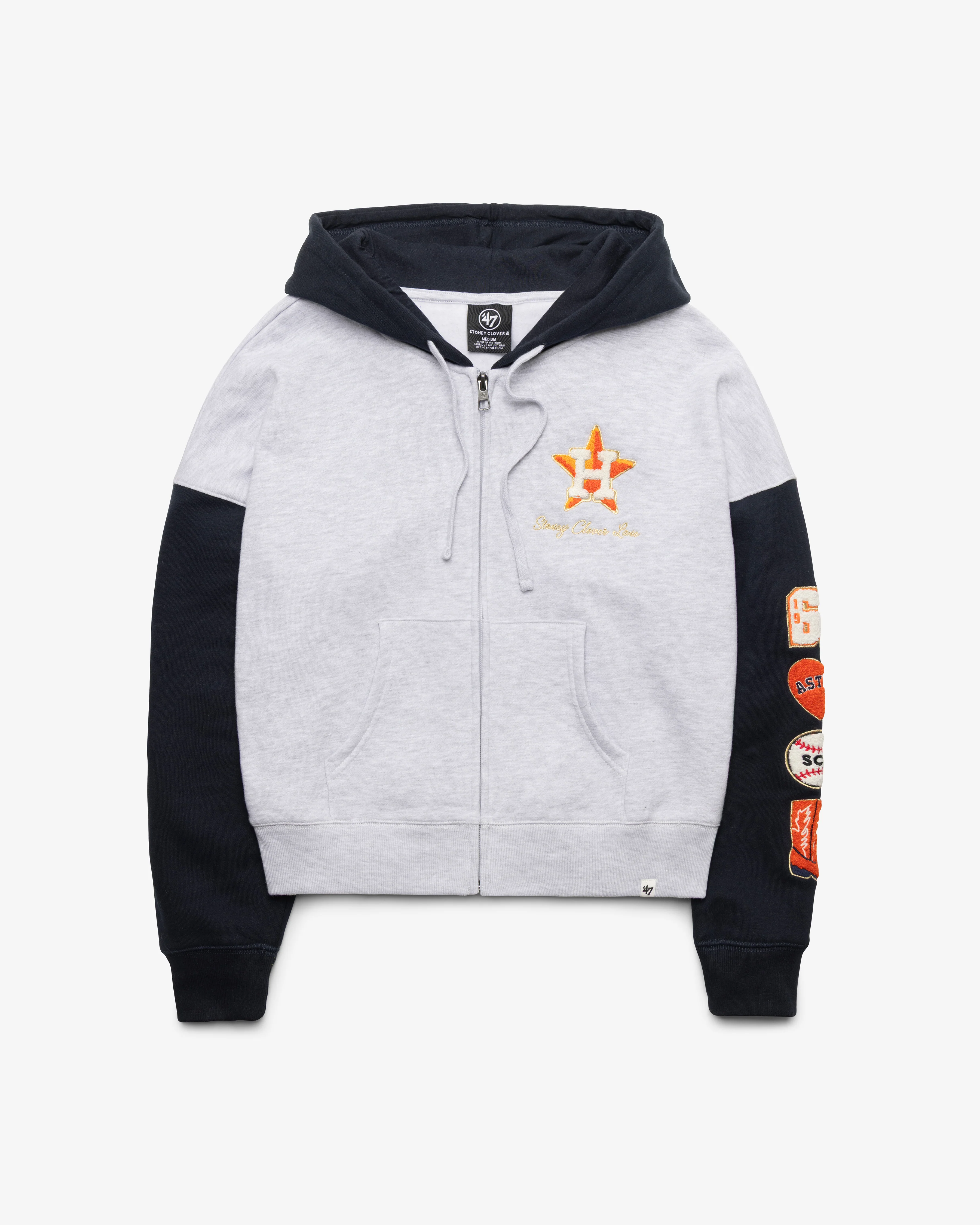 HOUSTON ASTROS STONEY CLOVER LANE X '47 FULL ZIP WOMENS