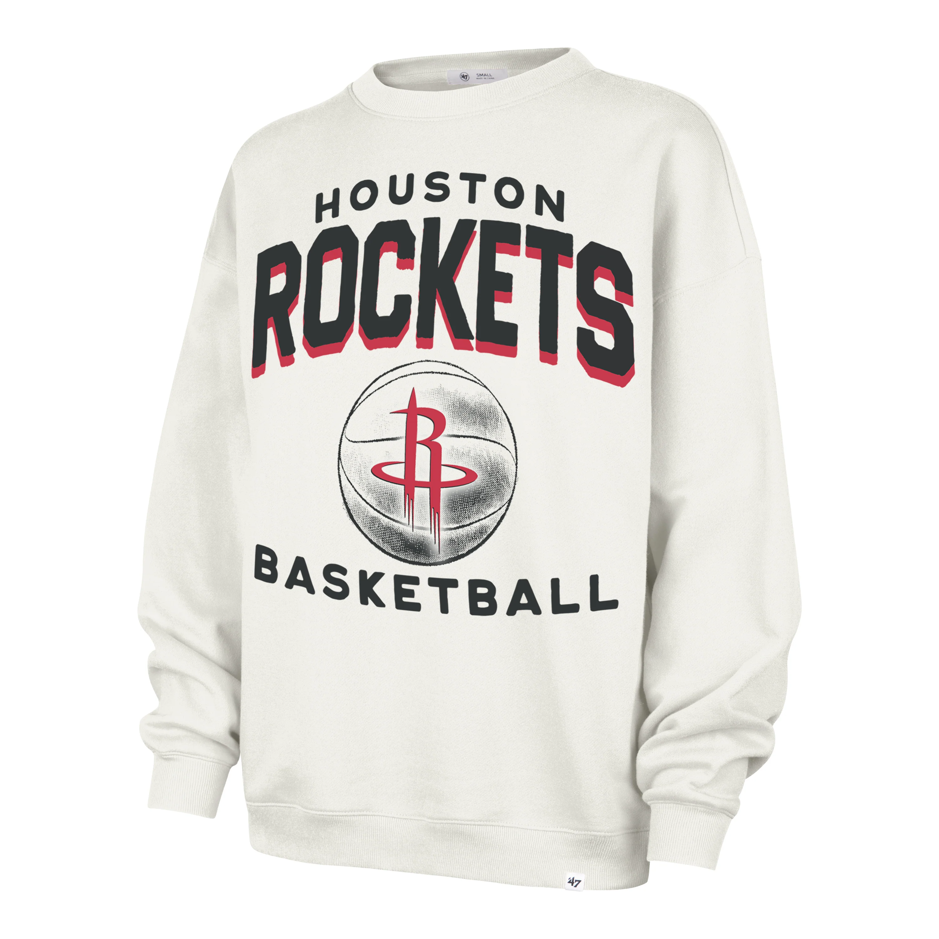 HOUSTON ROCKETS ARCH CLOUD '47 OVERSIZED CREW WOMENS