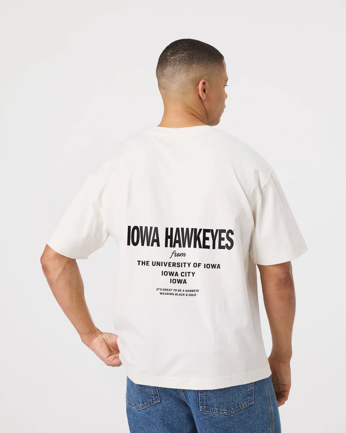 IOWA HAWKEYES LEON '47 FOUNDATION TEE - Image 2