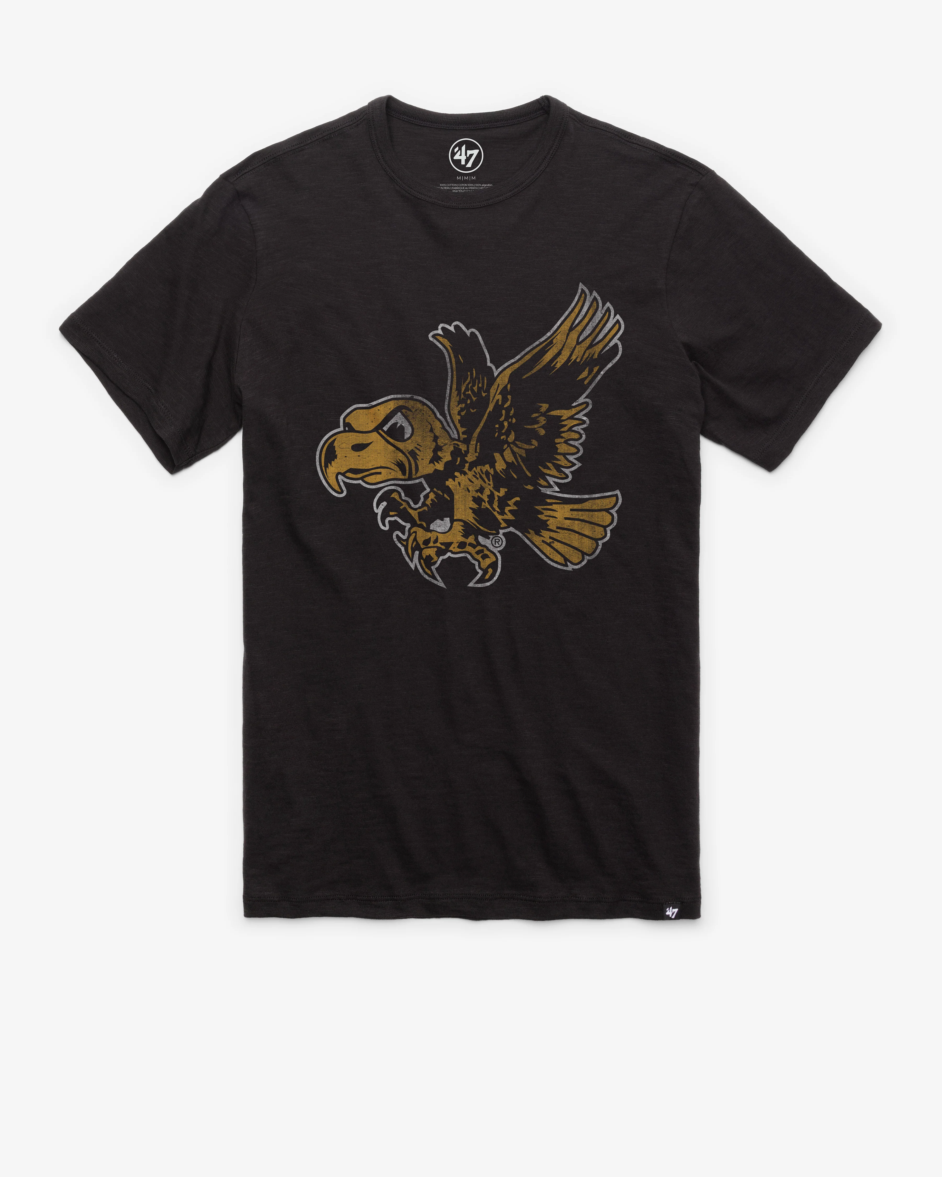 IOWA HAWKEYES VINTAGE GRIT '47 SCRUM TEE