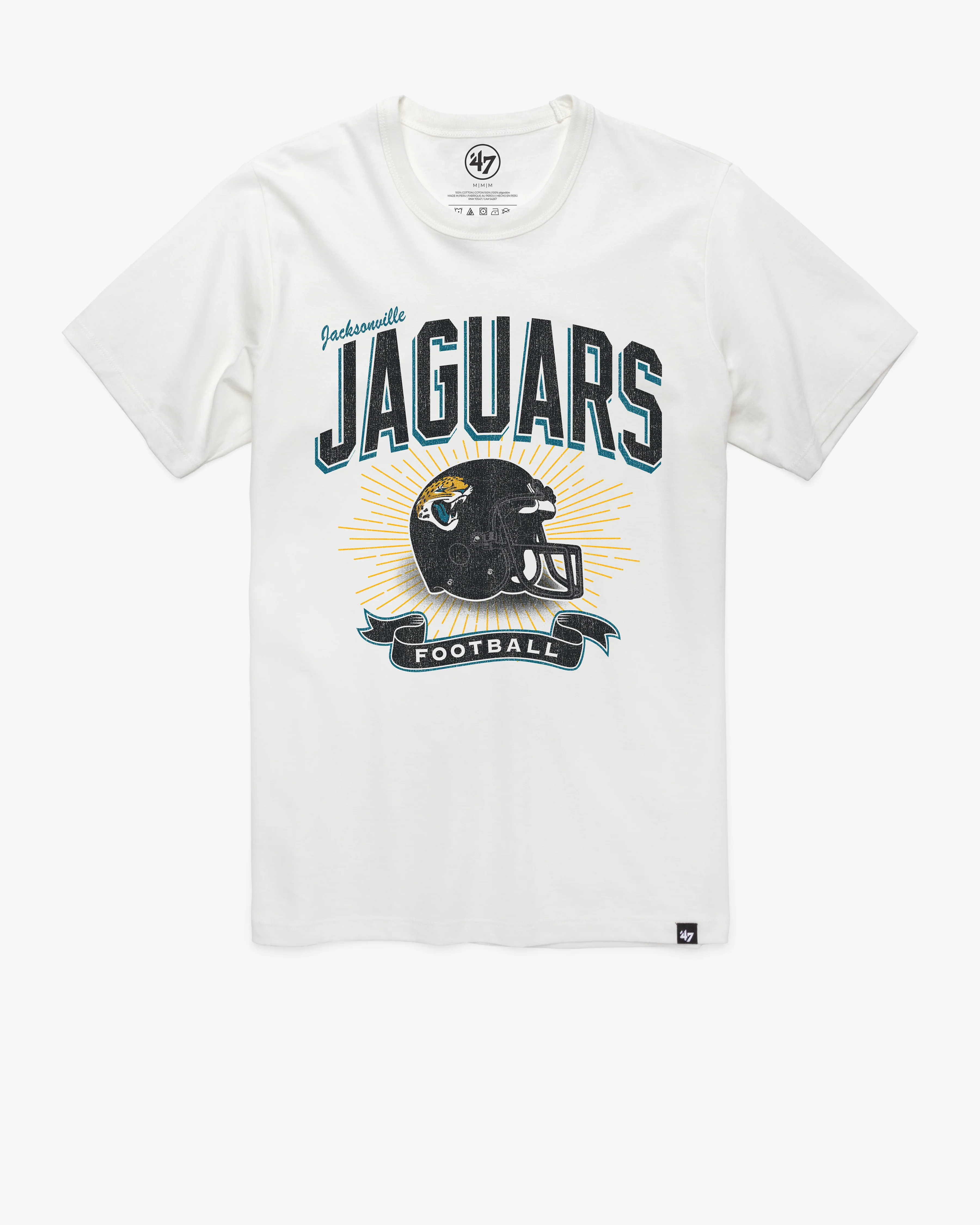 JACKSONVILLE JAGUARS HISTORIC PRIME PLAY '47 FRANKLIN TEE