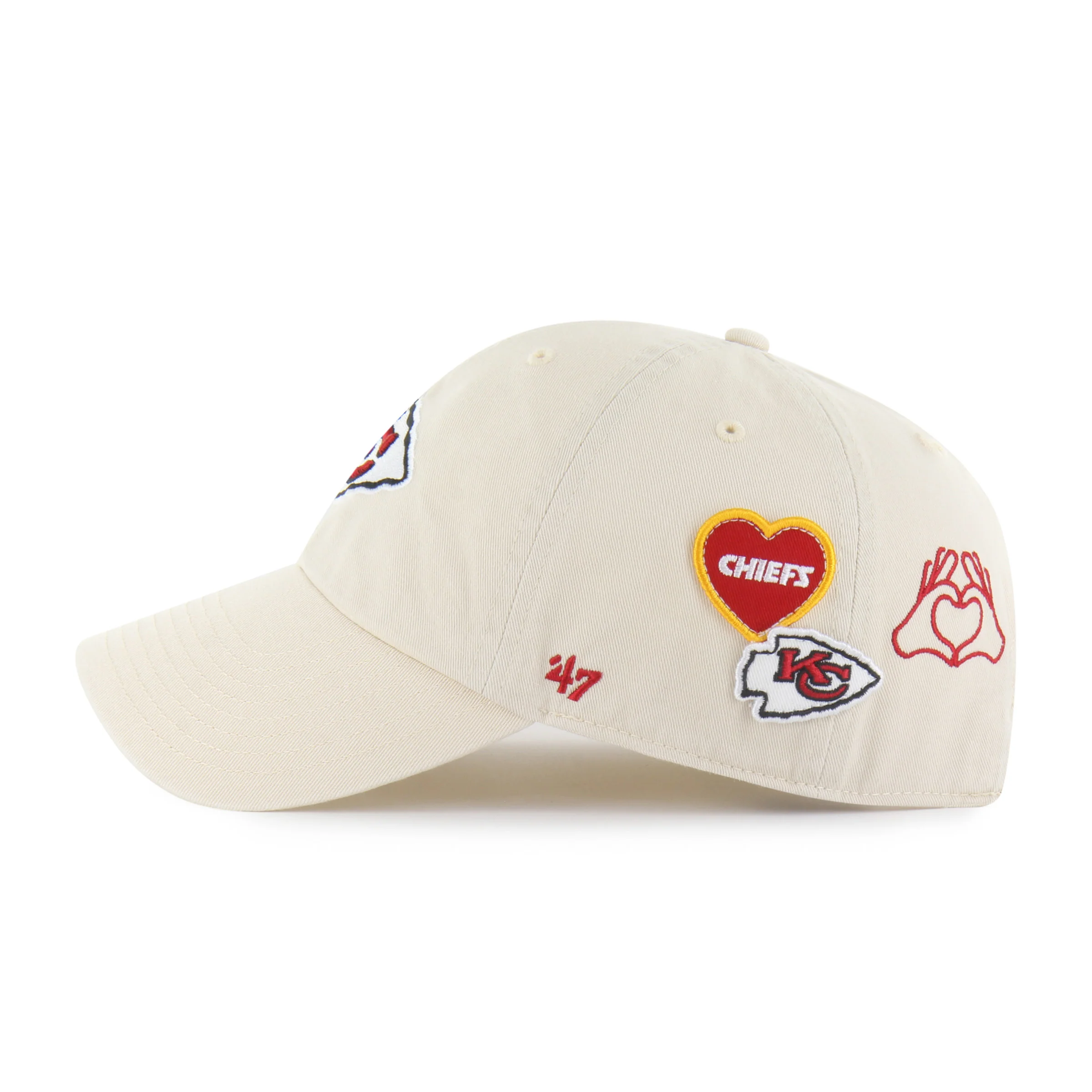 KANSAS CITY CHIEFS BADGES '47 CLEAN UP - Image 2